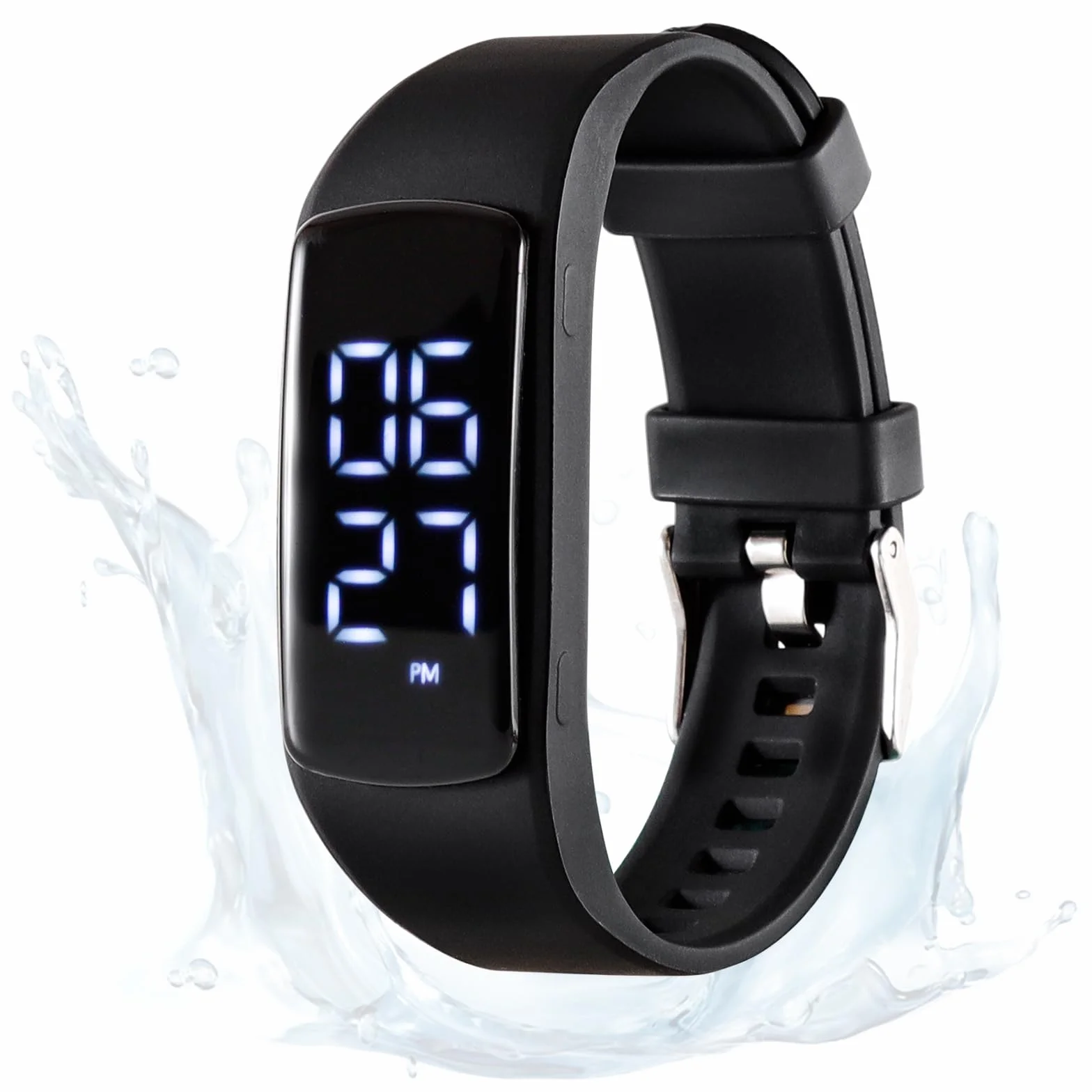 Montre de Fitness étanche IP68 pour Adulte, Enfant, Homme, Femme