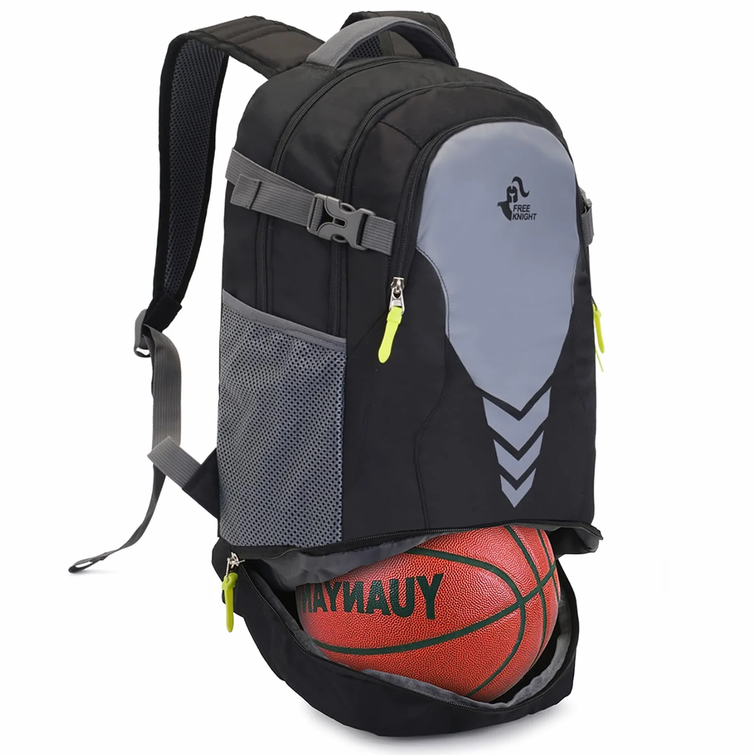 Sac à Dos de Basket-Ball 35L Léger Multifonctionnel avec Compartiment pour Ballon