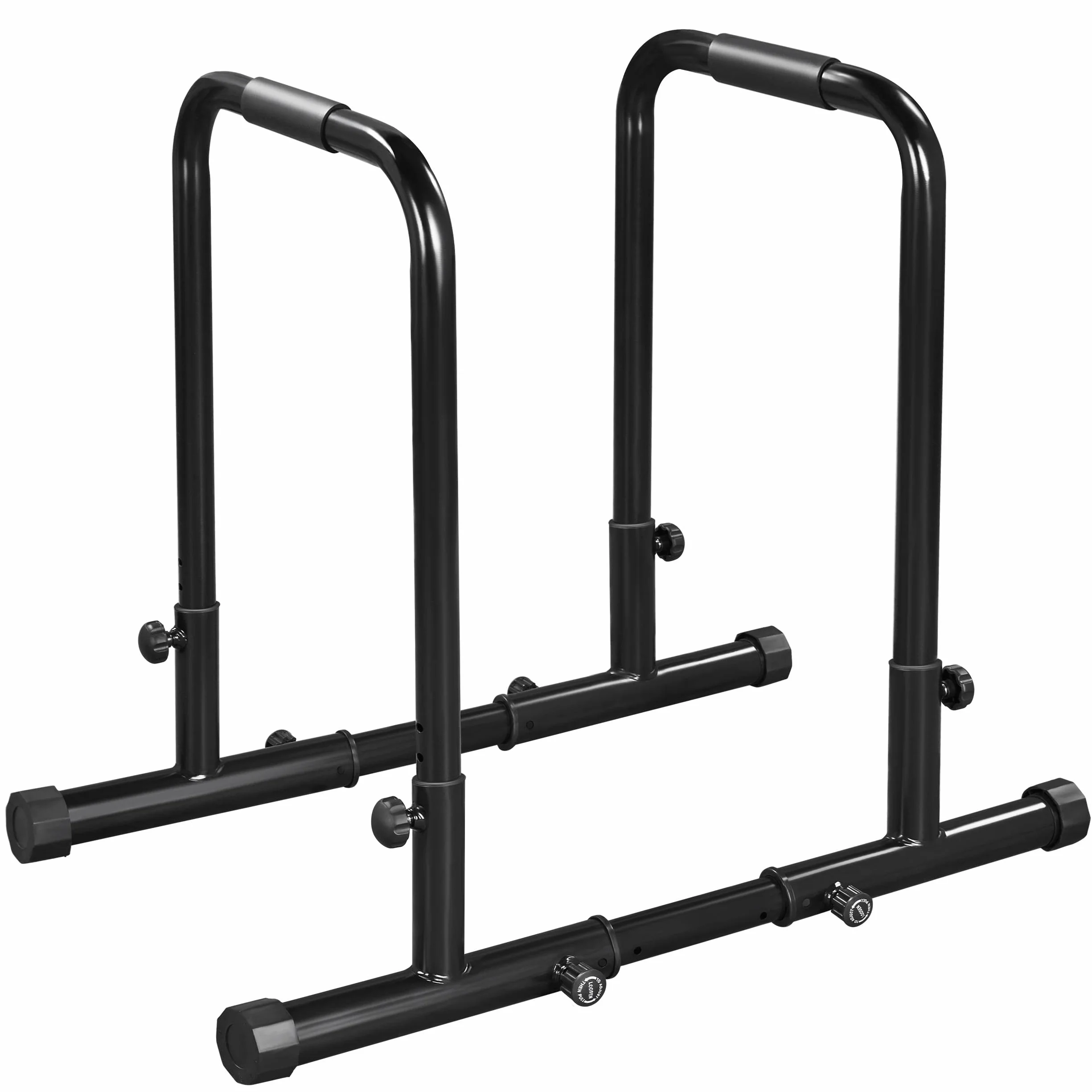 Barres de Dips Ajustable, Barres Parallèles Gym, Station de Musculation pour Tractions, Pompes, Charge Maximale 227kg