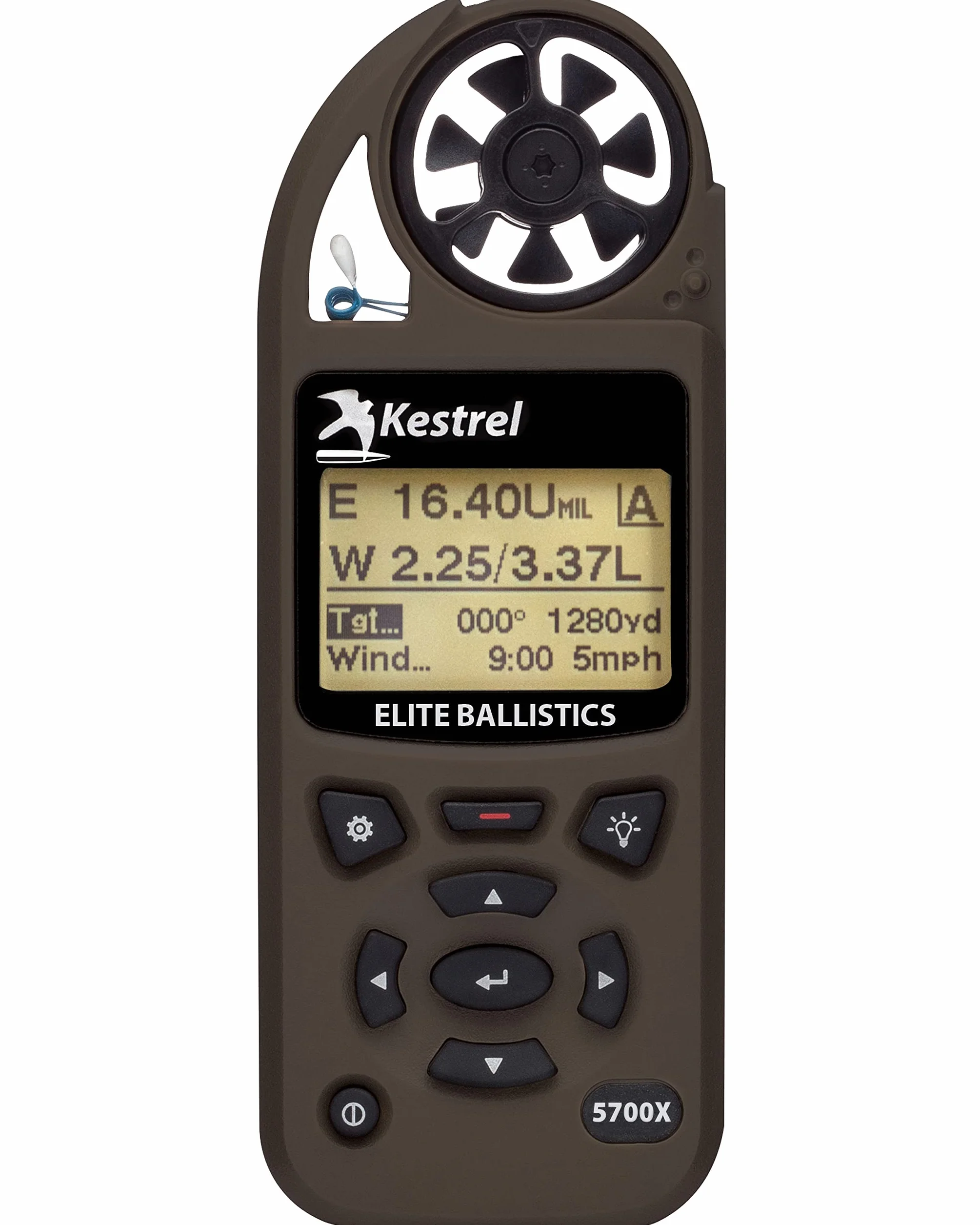 Kestrel Ballistics 5700X Elite Compteur météo balistique appliquée