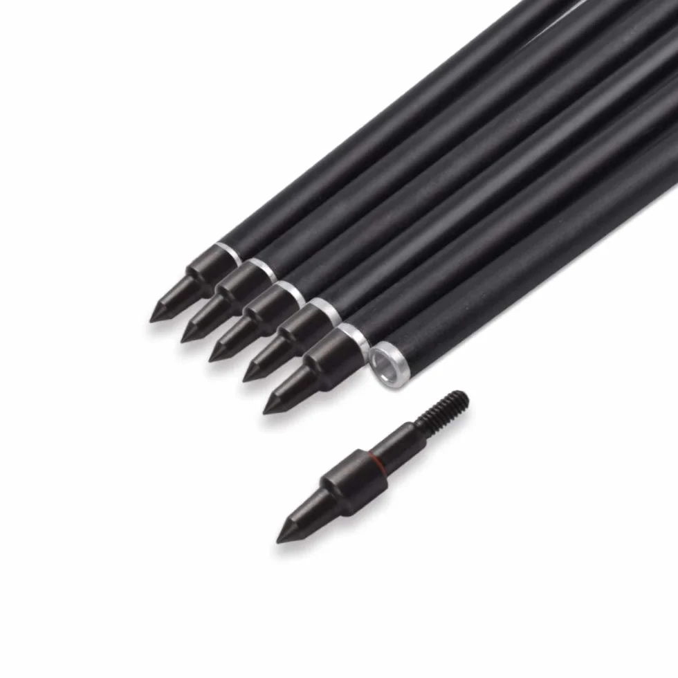 Flèches en Carbone 28 30 31 Pouces pour Arc Chasse Tir Cible Extérieur
