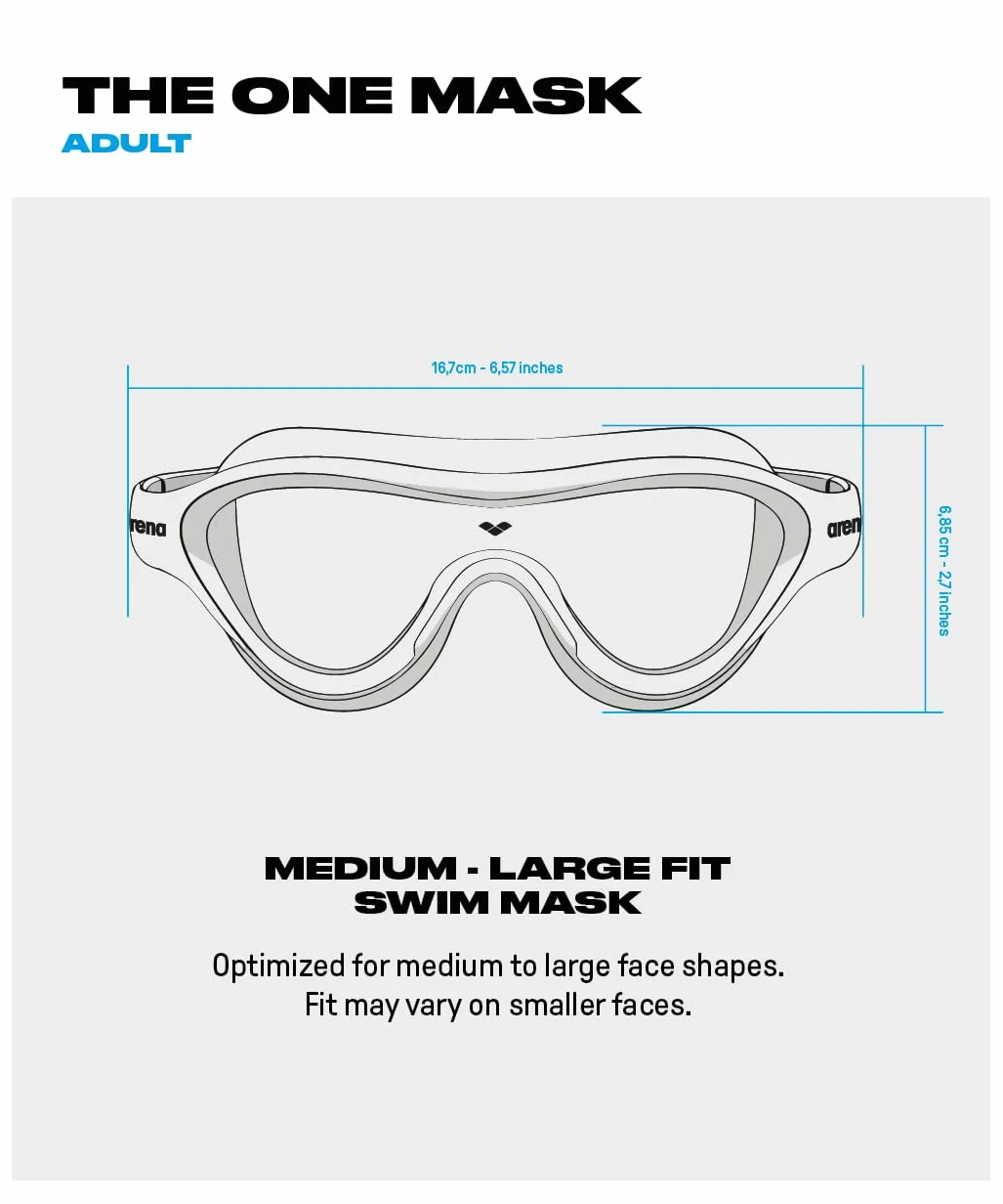Arena The One Mask Mirror Lunettes Mixte
