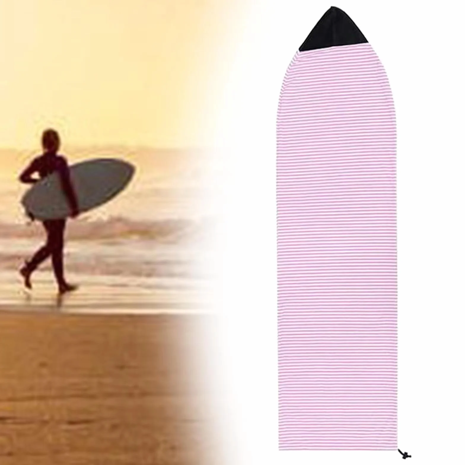 Housse de protection extensible pour planche de surf, longboard, paddle