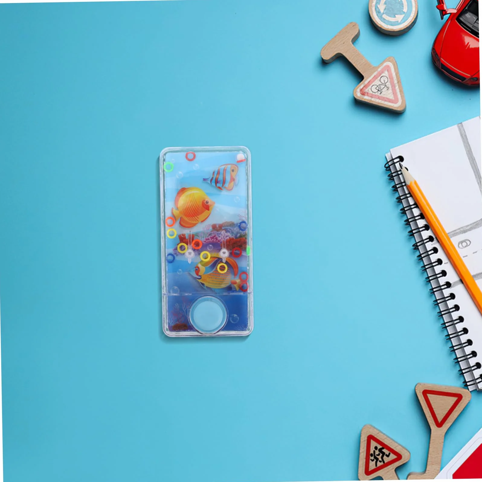 BESPORTBLE 2 Pièces Jeux Eau Anneaux pour Garçon Fille Intellectuels Amusants Jeu Adresse Aquatique Portable