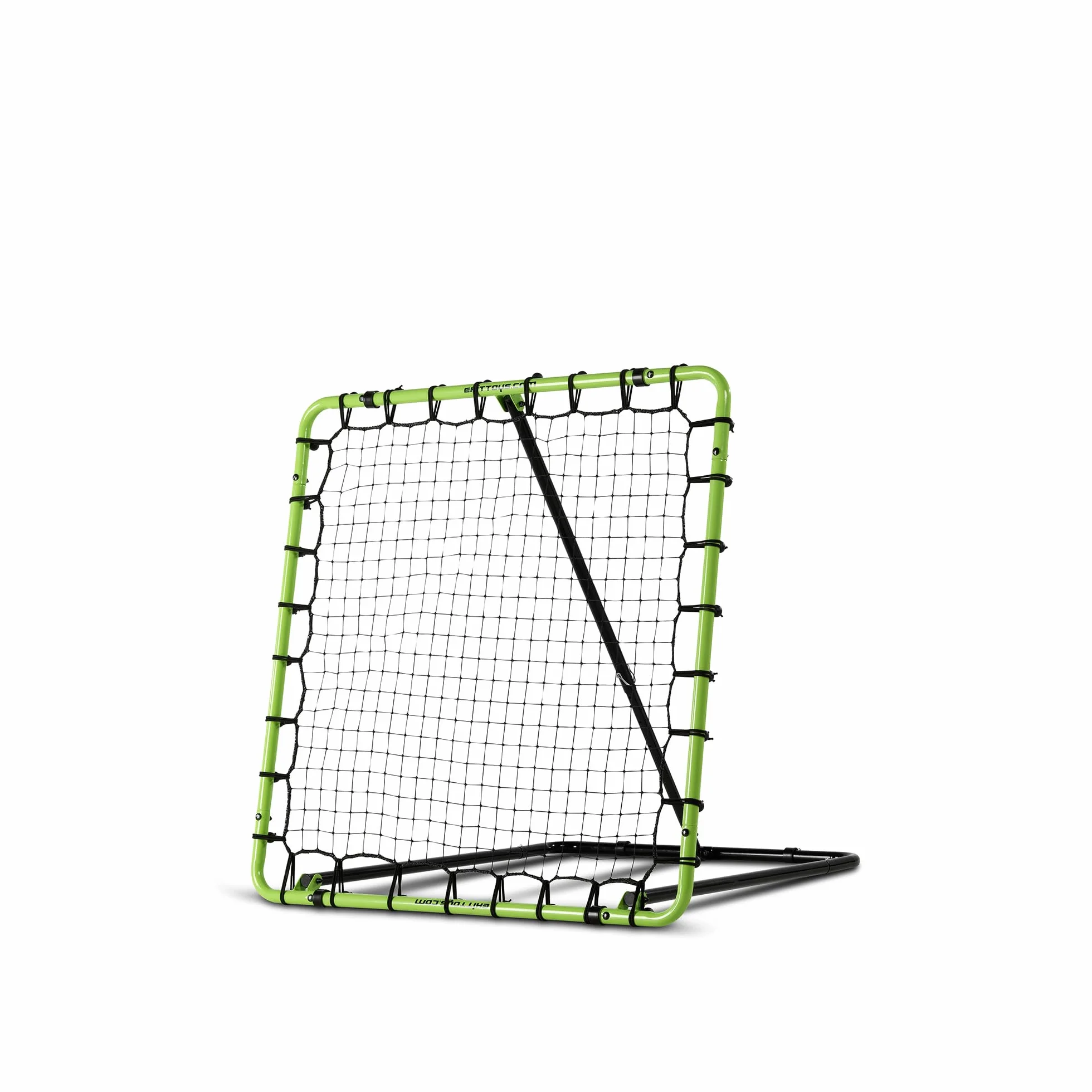 EXIT Toys Filet de Rebond Multisport 120 x 120 cm Réglable 8 Positions Volleyball Tchoukball Handball Rebounder Vert/Noir