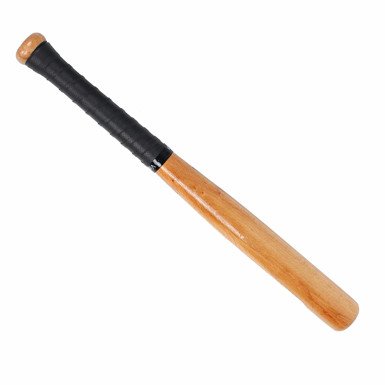 Batte de Baseball en Bois Chêne avec Bande Antidépante 54cm 64cm 74cm 84cm