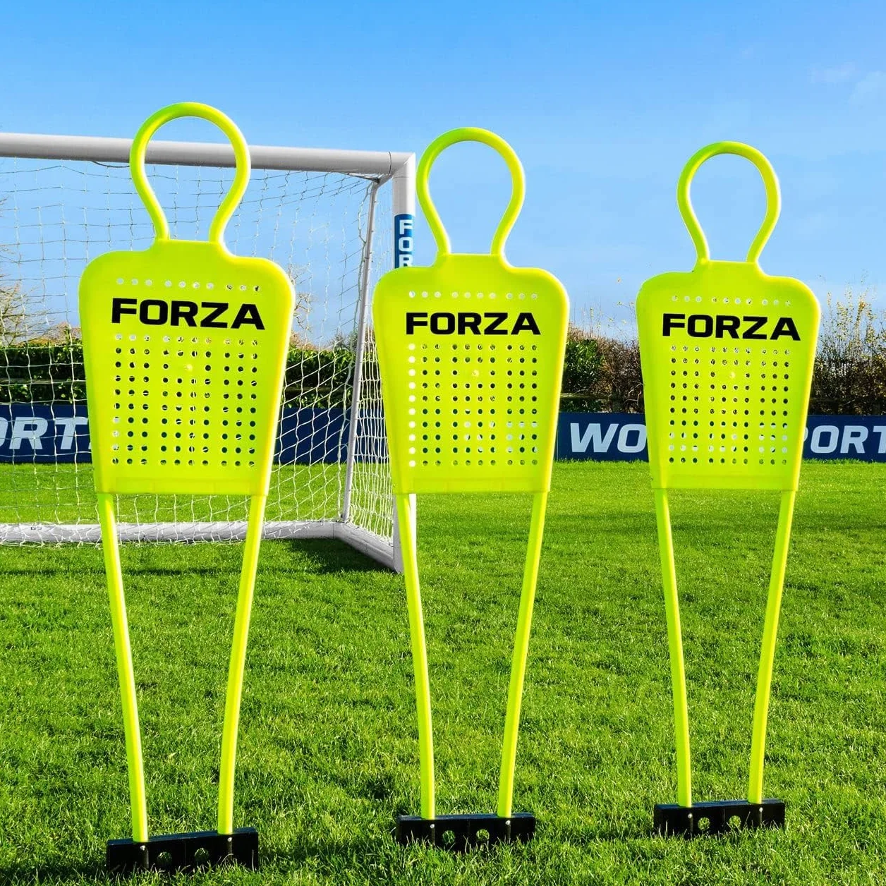FORZA Mannequins d’Entraînement aux Coups Francs de Football PVC Renforcé avec Bases à Pointes