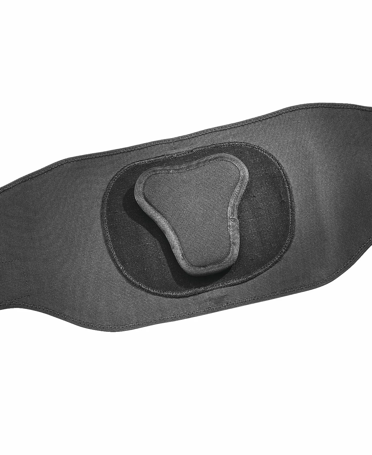 MUELLER Orthèse Dorsale Lombaire avec Coussin Amovible, Noir, Taille Unique