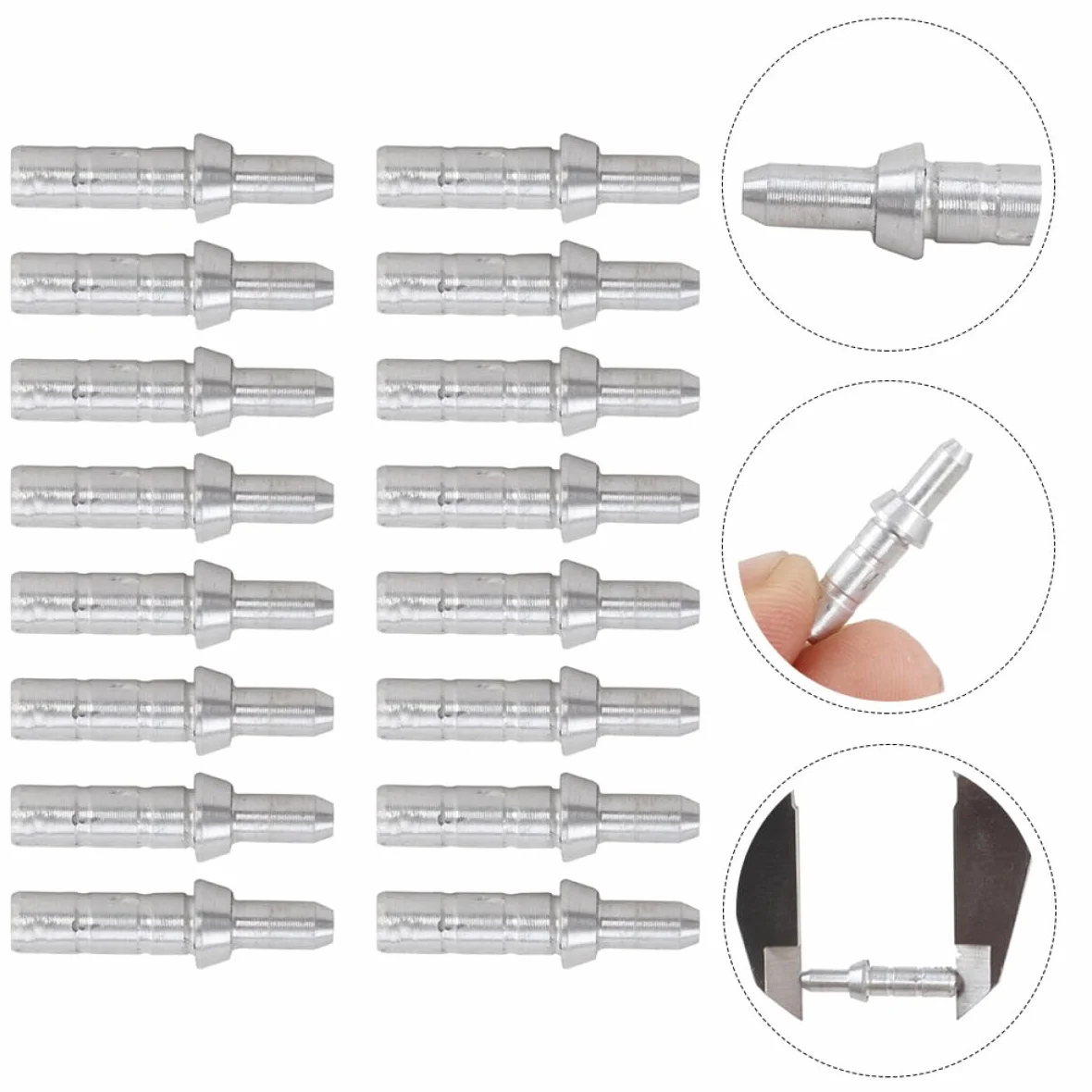 SUPVOX Accessoires De Queue pour Arc À Poulies Raccord En Aluminium