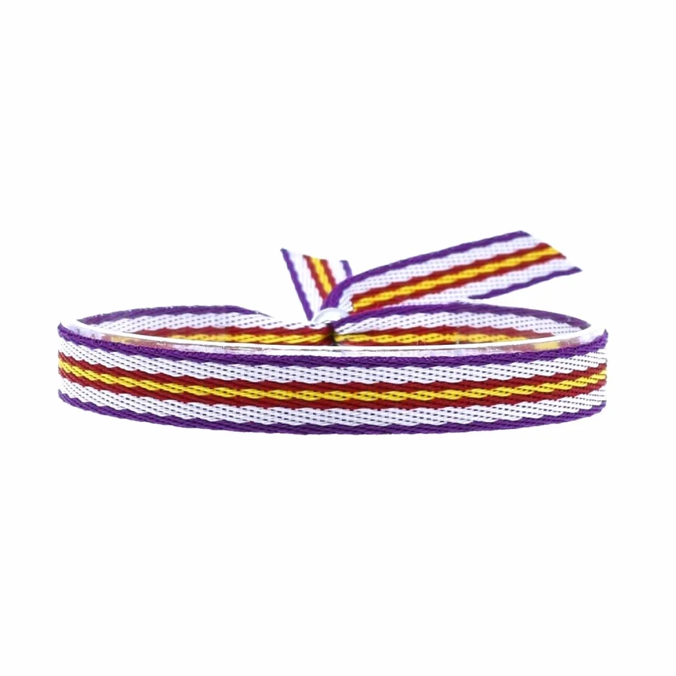 Bracelet Madrid Merengue en Tissu réglable Viking