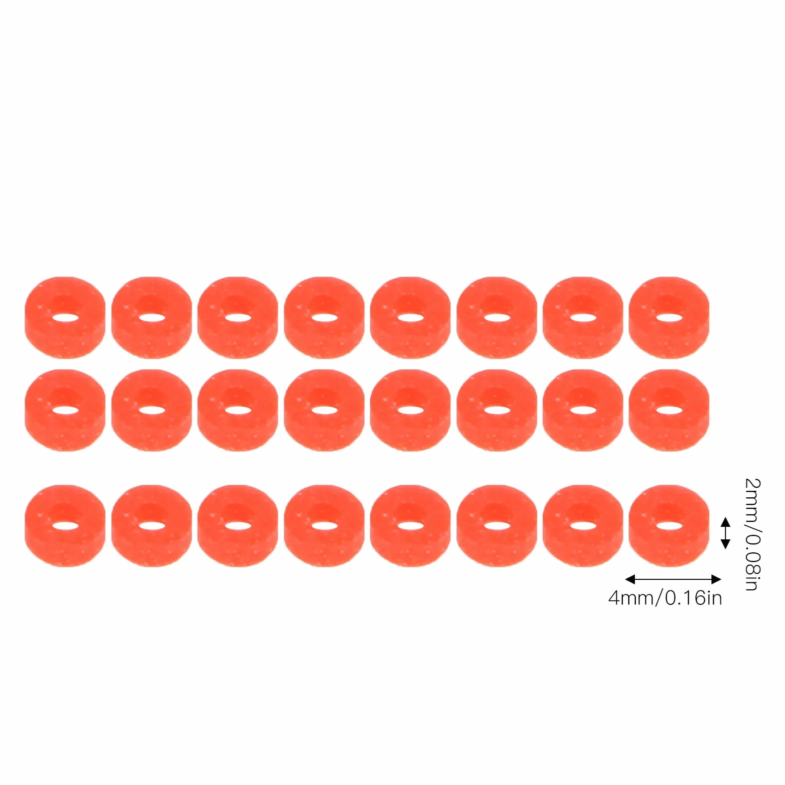 Bandes en Caoutchouc pour Pêche au Gros Match 9000 pièces Rouge Durable Élastique Fort