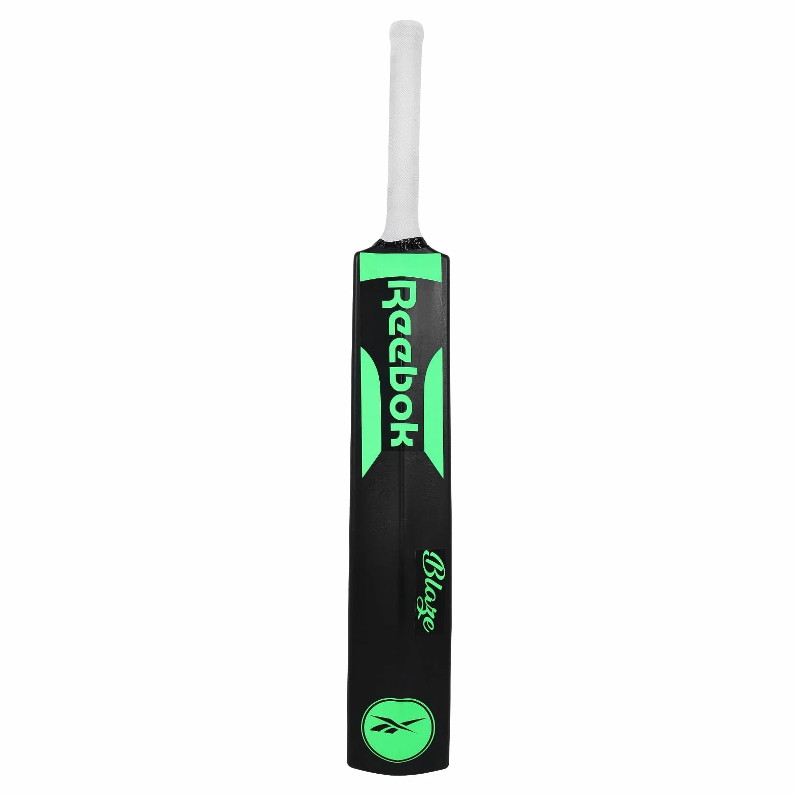 Reebok Blaze Batte de cricket en plastique 86,4 x 11,4 cm PVC léger design durable vert
