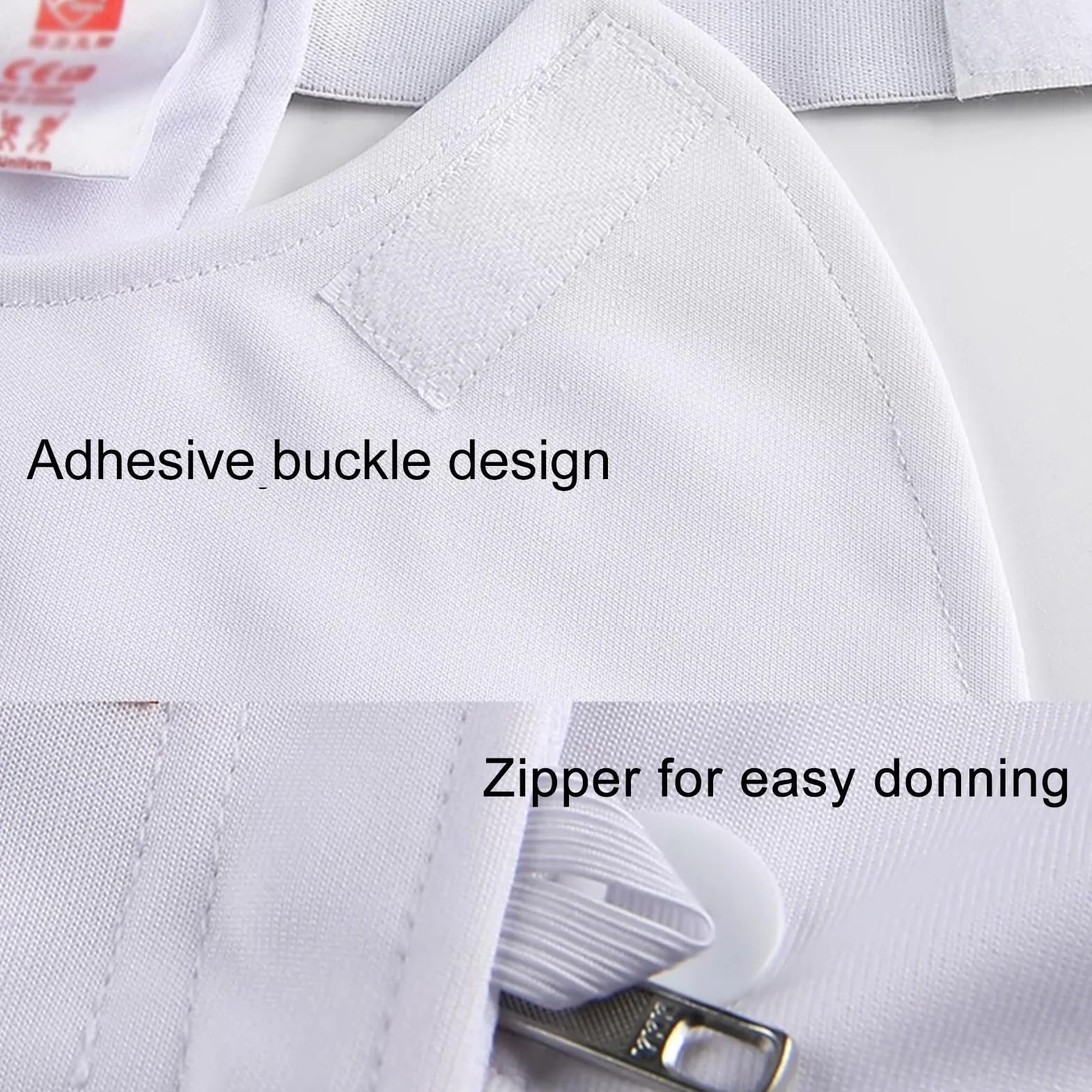 Veste d'Escrime Combinaison de Protection Aluminium 350 N pour Escrimeurs