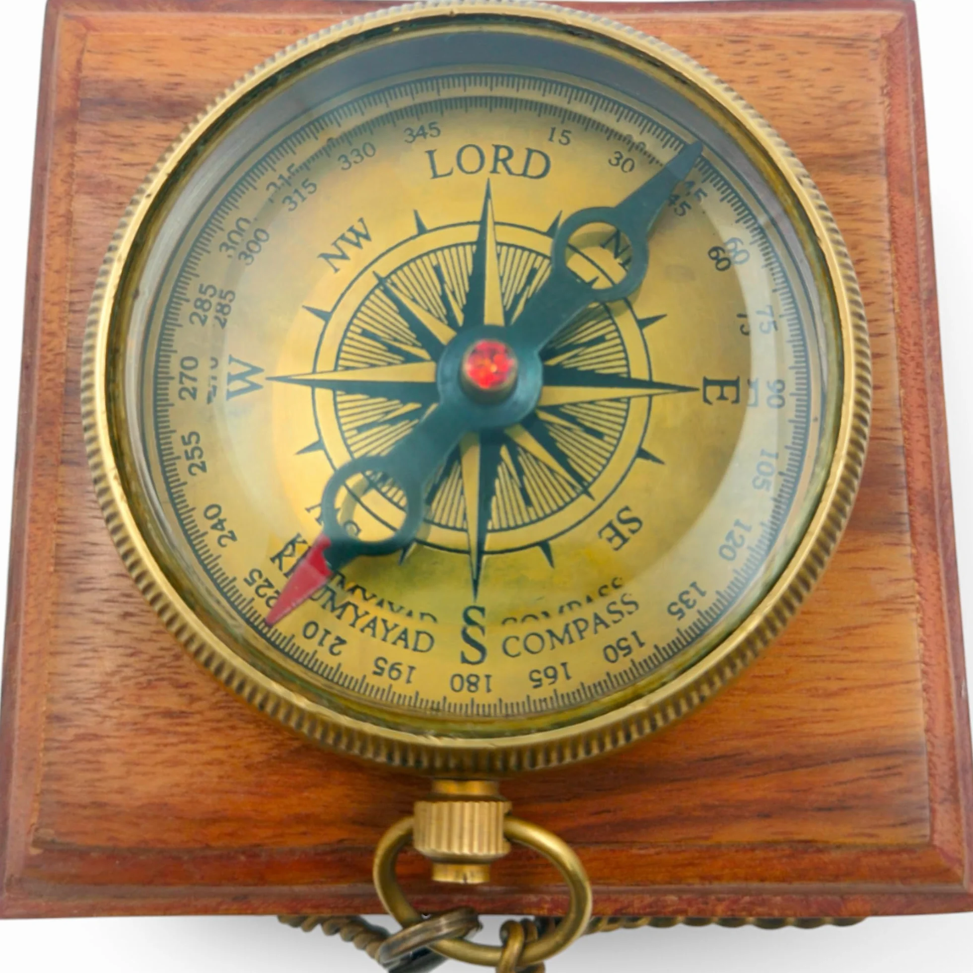 Boussole antique en laiton, cadeau religieux pour garçons