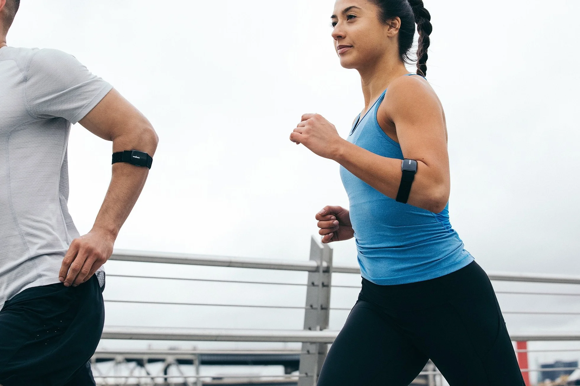 Wahoo TICKR FIT Moniteur de Fréquence Cardiaque pour iPhone Android
