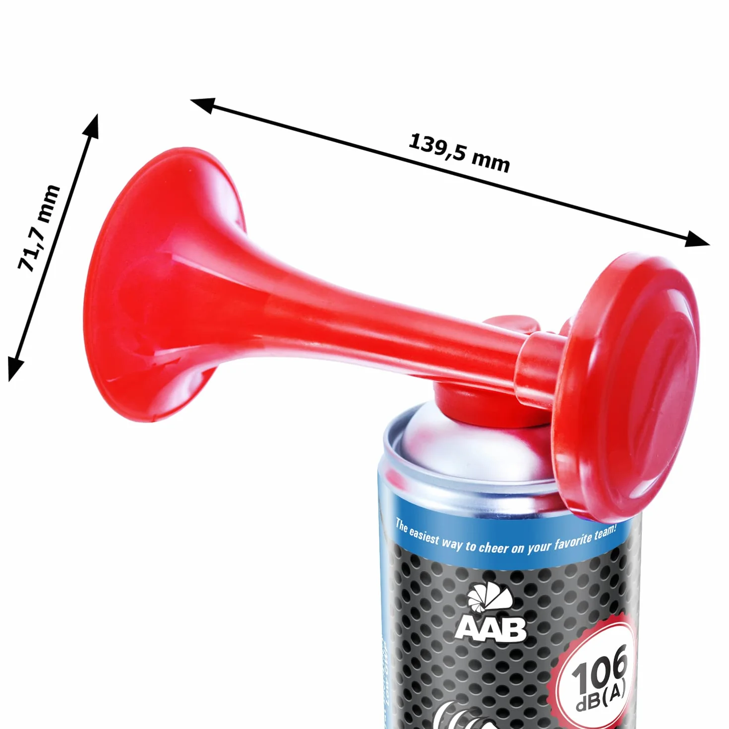AABCOOLING Signal Horn 106 DB(A) Klaxon à Air Comprimé pour Supporters