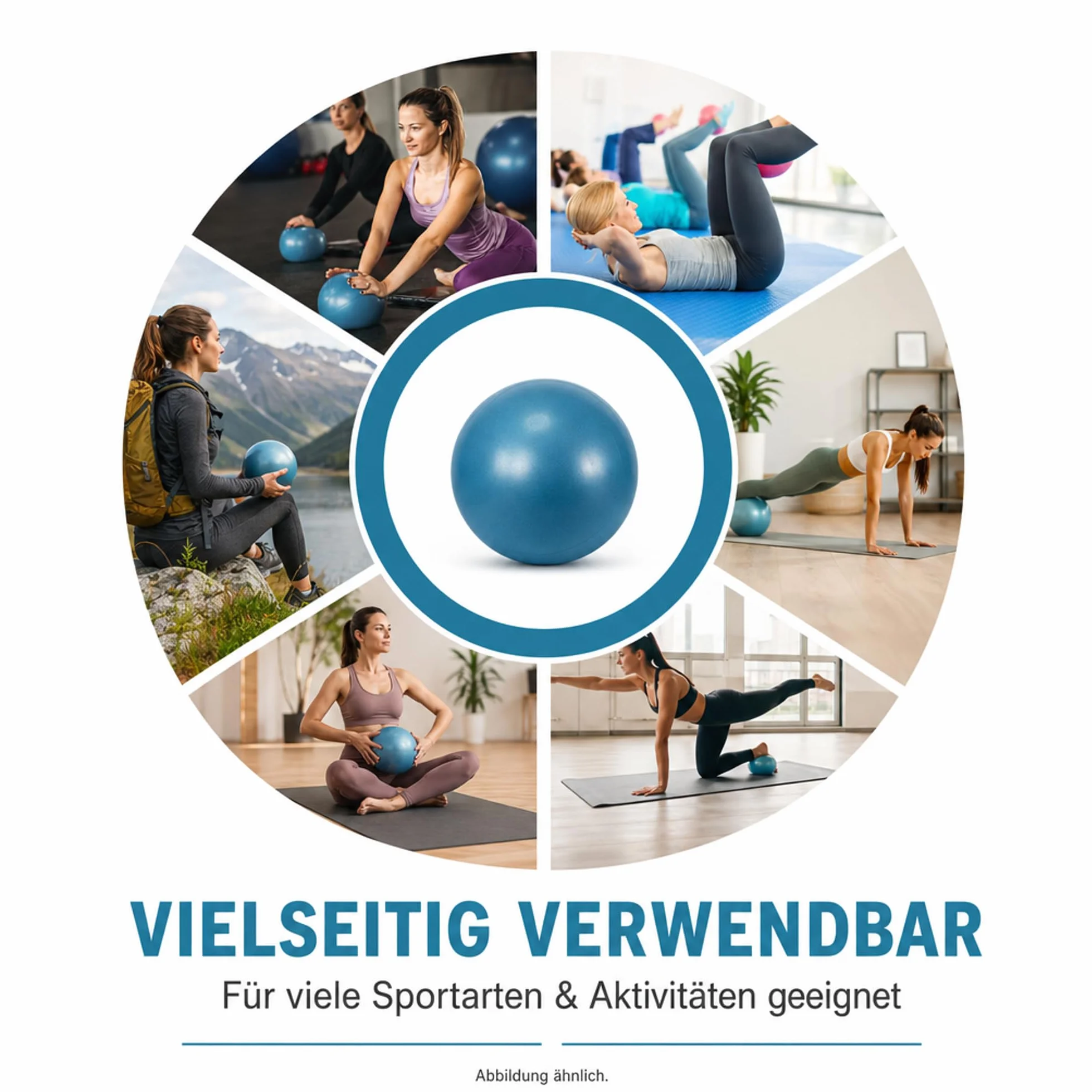 Ballon de Pilates et de Yoga Souple ATC Handels GmbH
