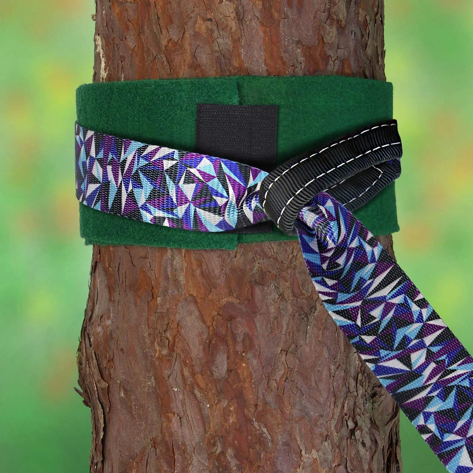ALPIDEX Slackline Set 15 m avec Protections Arbre et Cliquet