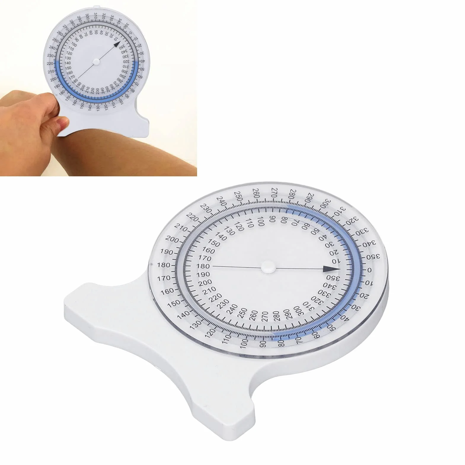 Inclinomètre à Bulles Professionnel Outil de Mesure Précis pour Évaluation Posturale Rééducation Physiothérapie