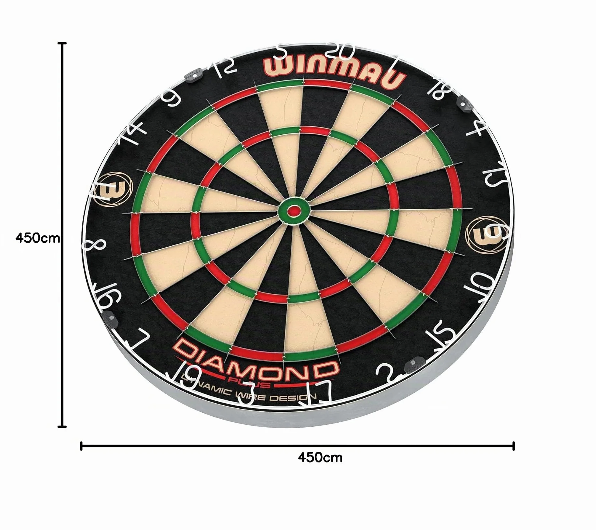 Winmau Diamond Plus Cible de fléchettes Professionnelle