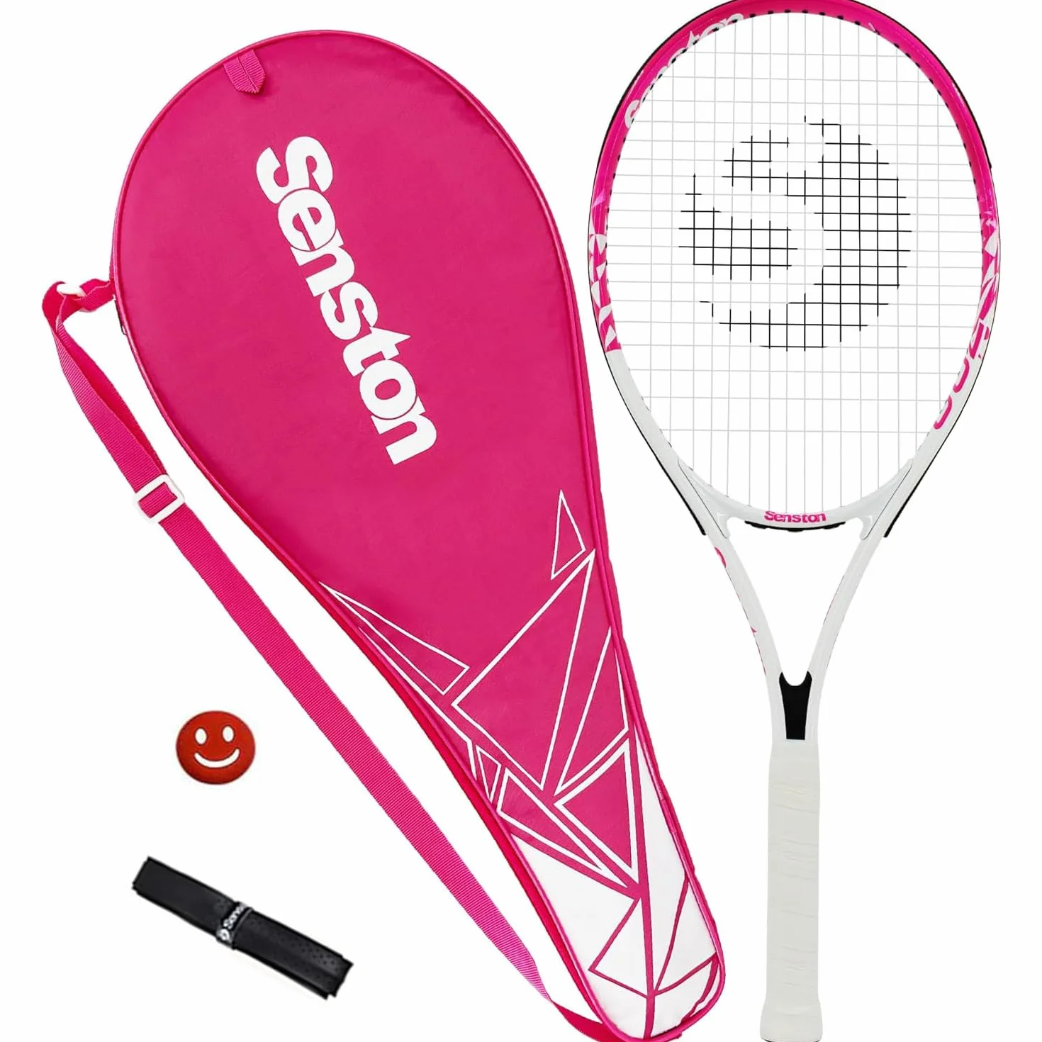 Raquette de Tennis Senston 27 Pouces 68,6 cm pour Débutants Intermédiaires
