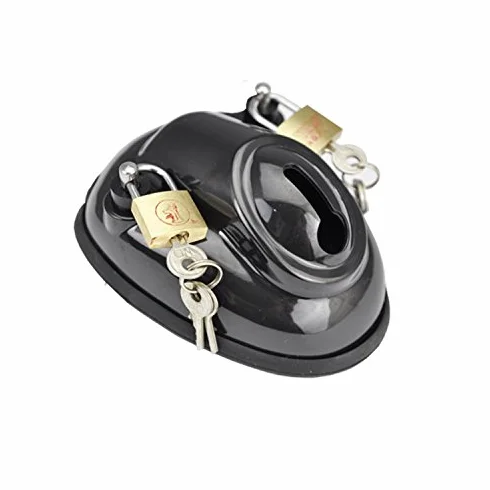 Cage de Sport pour Homme Noir, Fausse Cabine, Double Cadenas - B-228