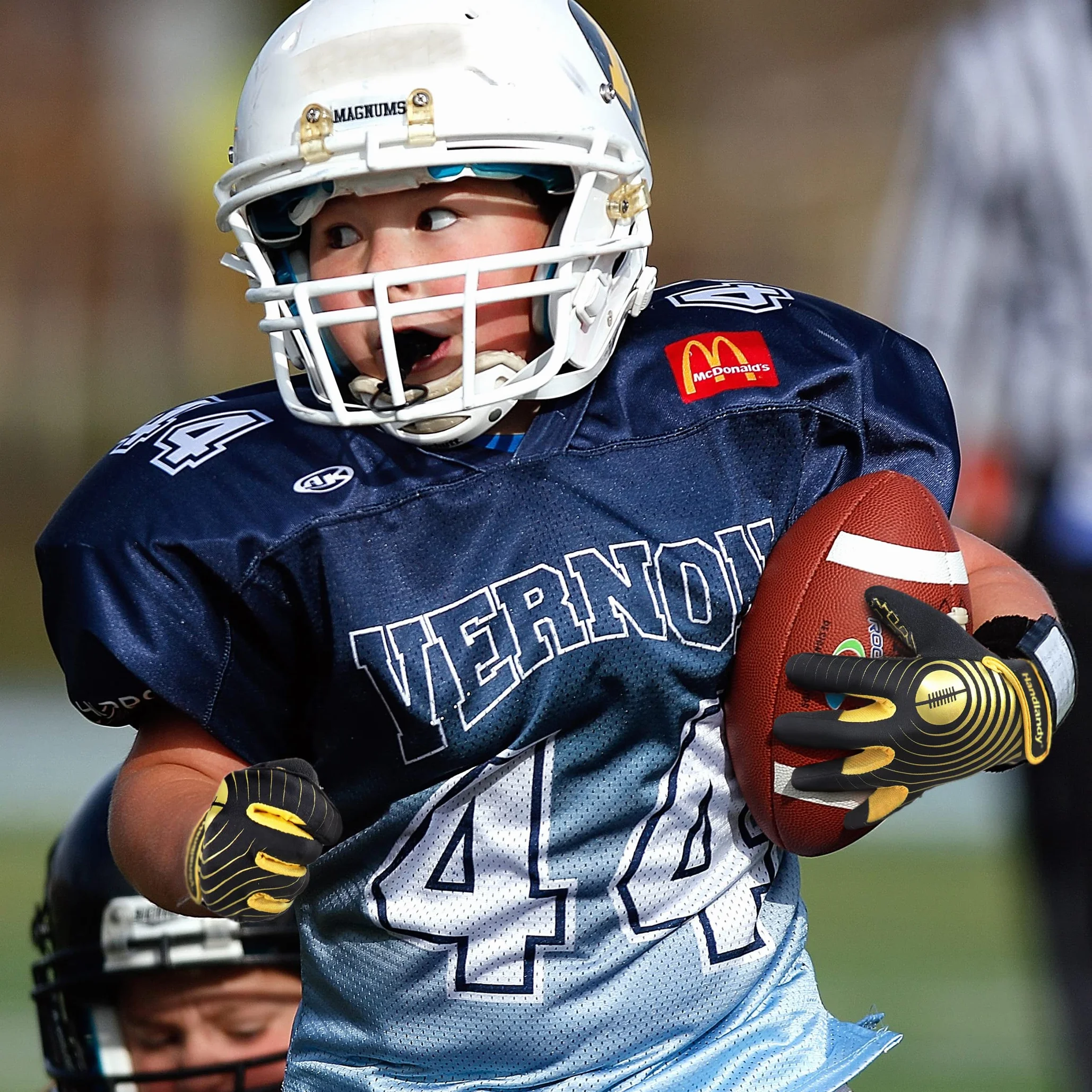 HANDLANDY Gants de football américain grand récepteur pour enfants garçons filles extensibles
