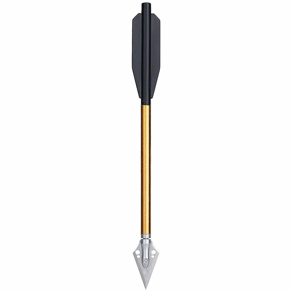 Flèches D'arbalète en Aluminium 6,3 Pouces 50 Livres 80 Livres pour Mini Arbalète Chasse Pistolet 24 Pack
