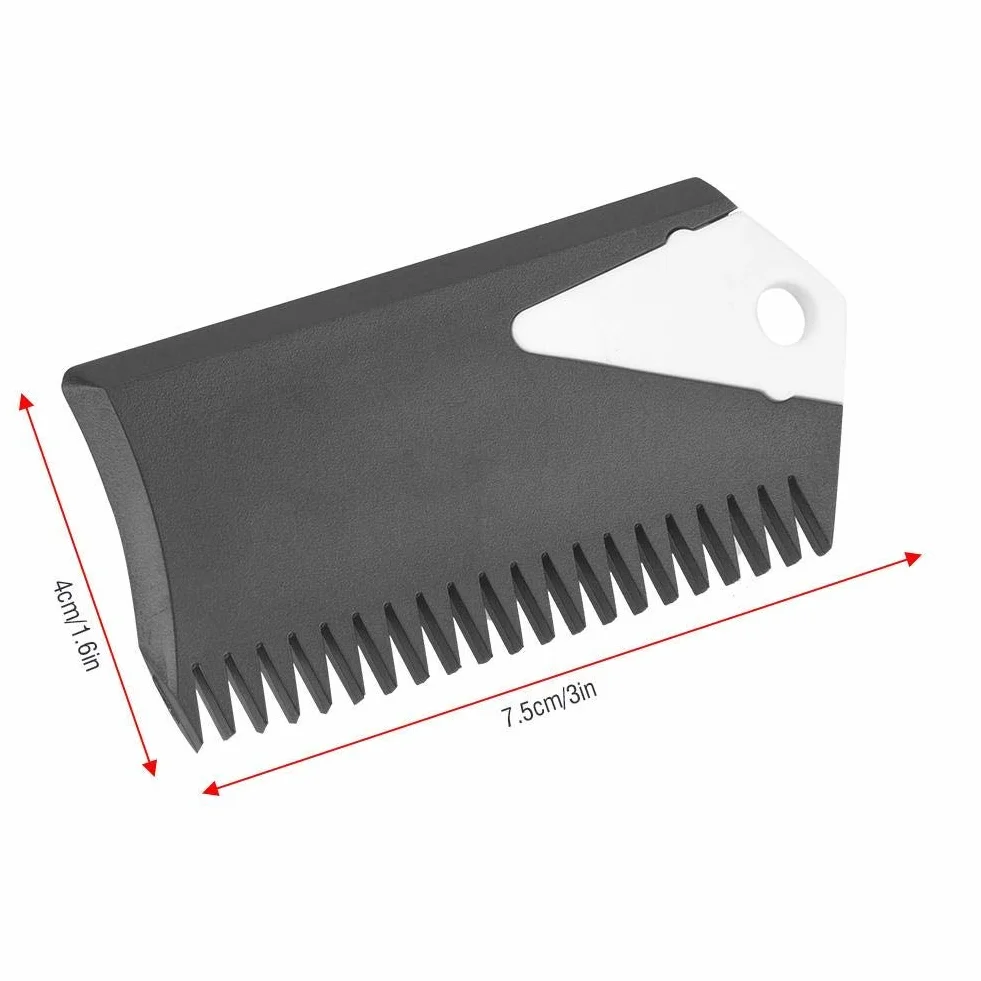 Plastique Surfboard Wax Comb Nettoyeur de Cire pour Planche de Surf Haute Qualité Léger