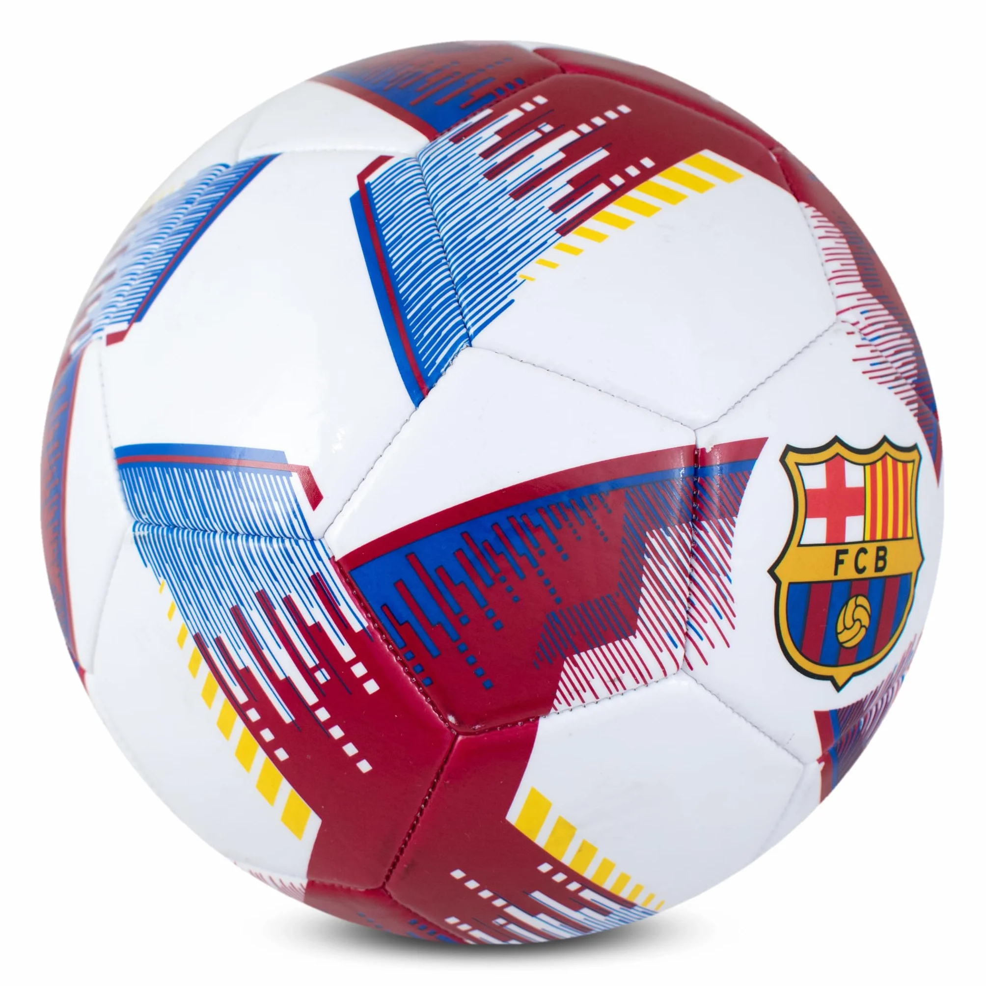 FC Barcelone Ballon de Football Taille 5 Design Blitz Hy-Pro