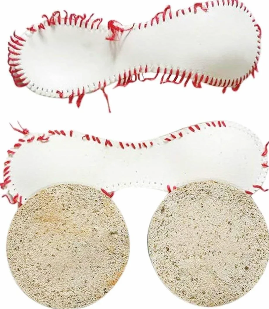 Tebery Lot de 12 Baseball Official League Taille Officielle Softball Jeu de Loisirs
