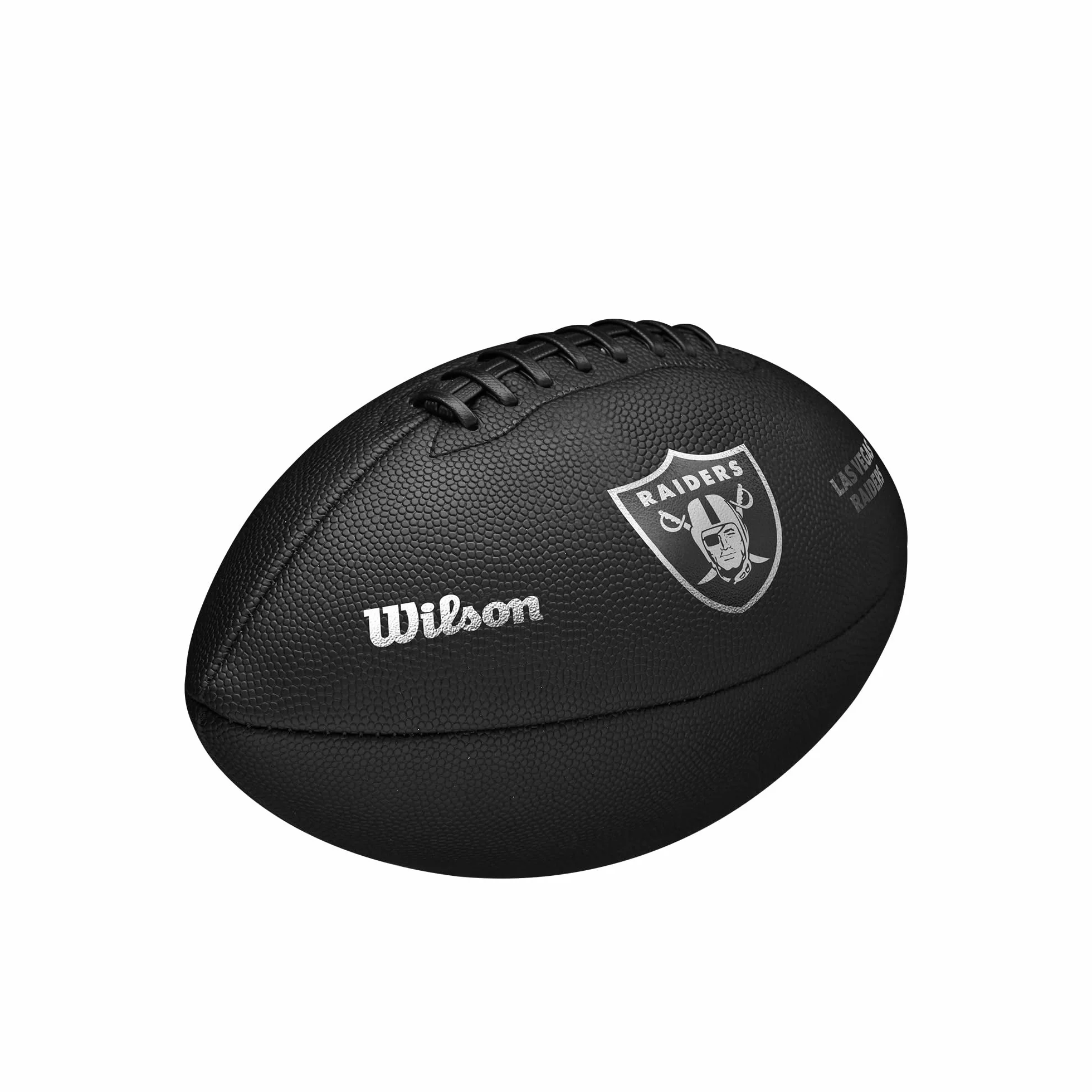 Wilson NFL Team Metallic Premiere Ballon de Football Taille Officielle Las Vegas Raiders