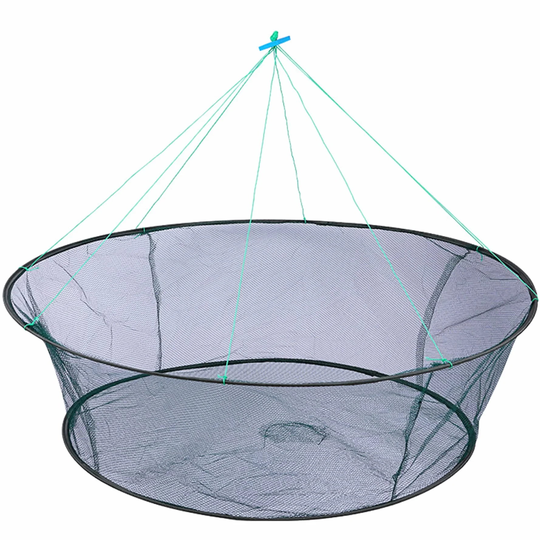 Filet de Pêche Pliant Portable Piège à Mailles pour Ménés Homard Crevettes Crabe