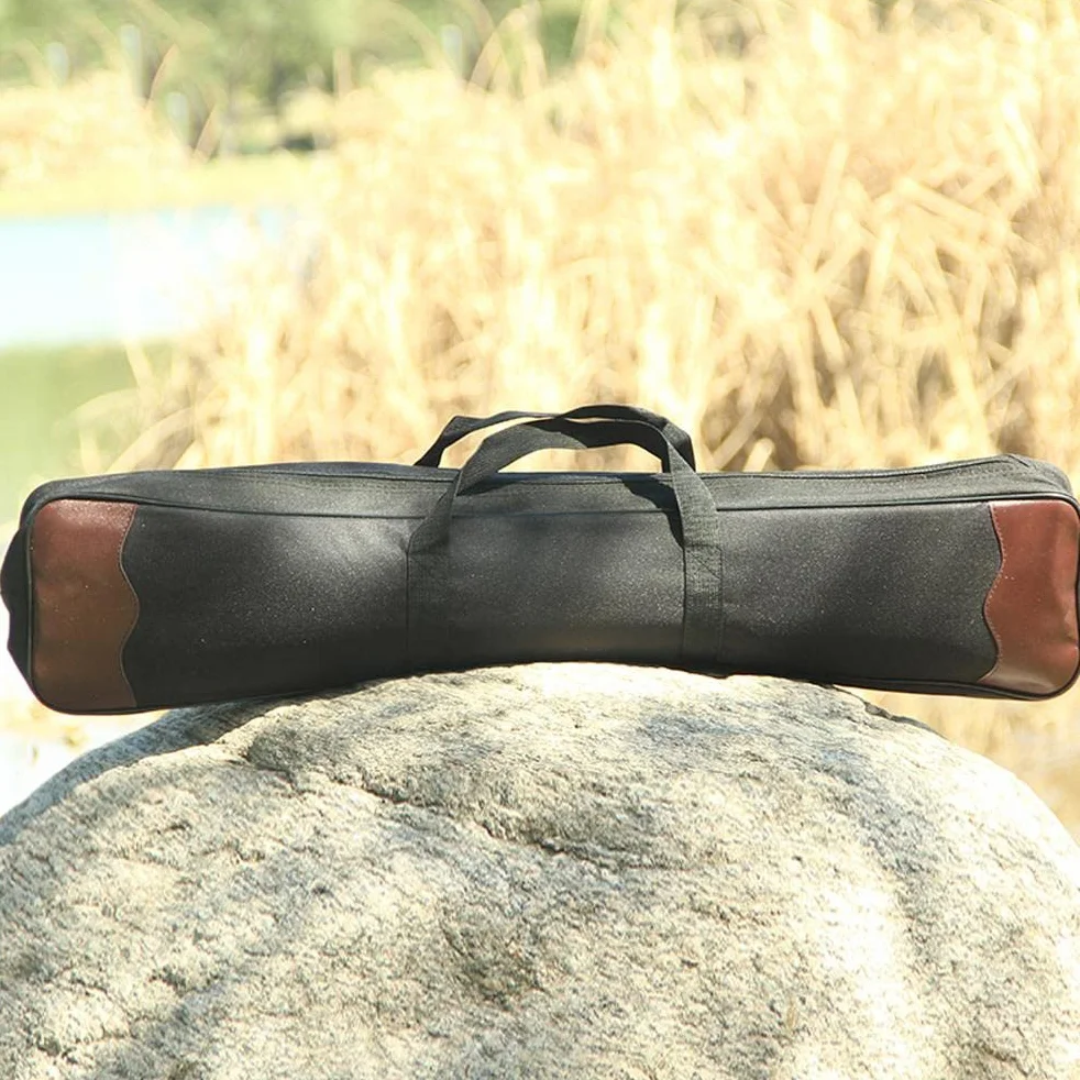 Alomejor Sac à Arc Classique, Sac à Main de Tir à l'arc en Plein Air avec Poignée élargie et Bandoulière Réglable, à Dos de Flèche en Toile de Grande capacité