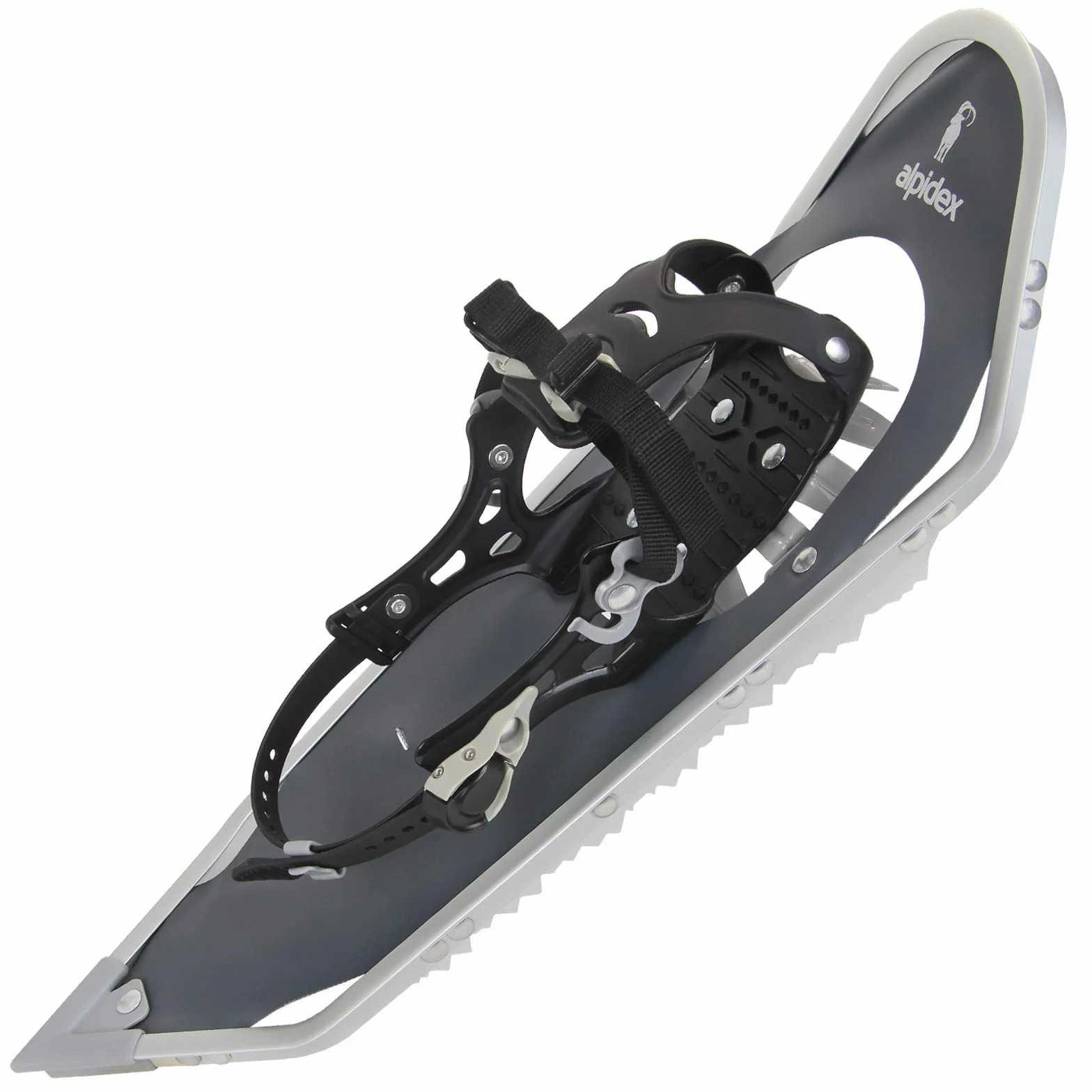 ALPIDEX Raquette Neige Aluminium Sac Transport Bâtons Optionnel