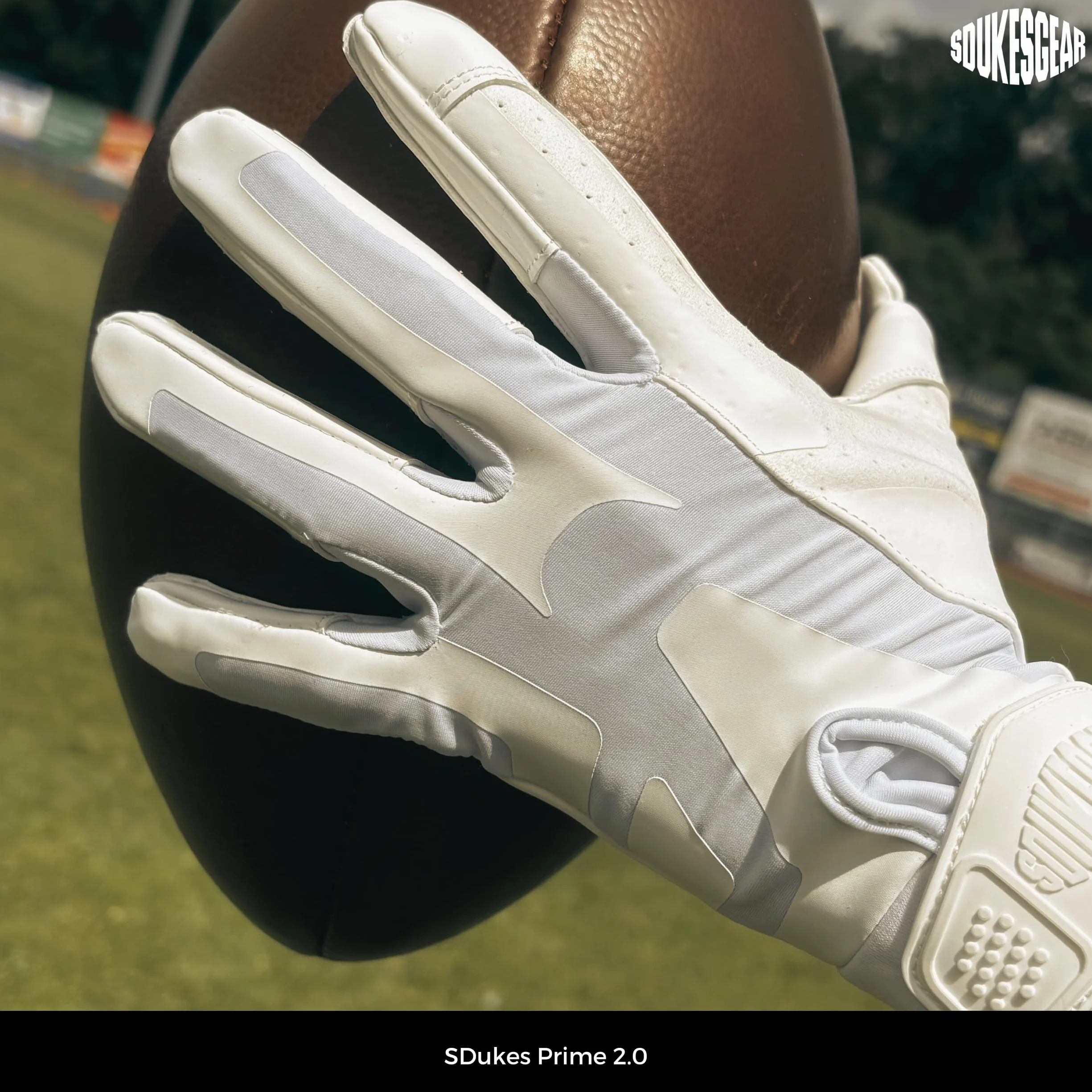Prime 2.0 Gants de football américain Récepteur