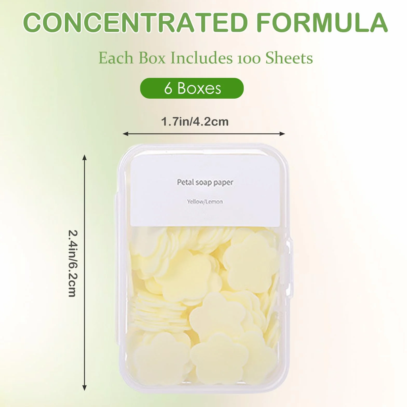 Lot de 600 mini feuilles de savon portables – Papier parfumé jetable pour lavage des mains, savon soluble pour camping et randonnée