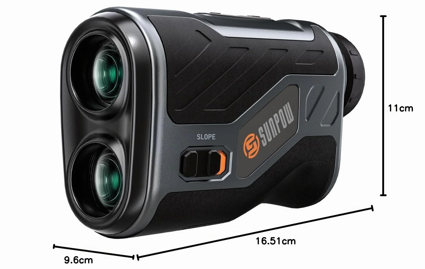 Télémètre de Golf SUNPOW 1200 Yards Laser Haute Précision Grossissement 7X Rechargeable