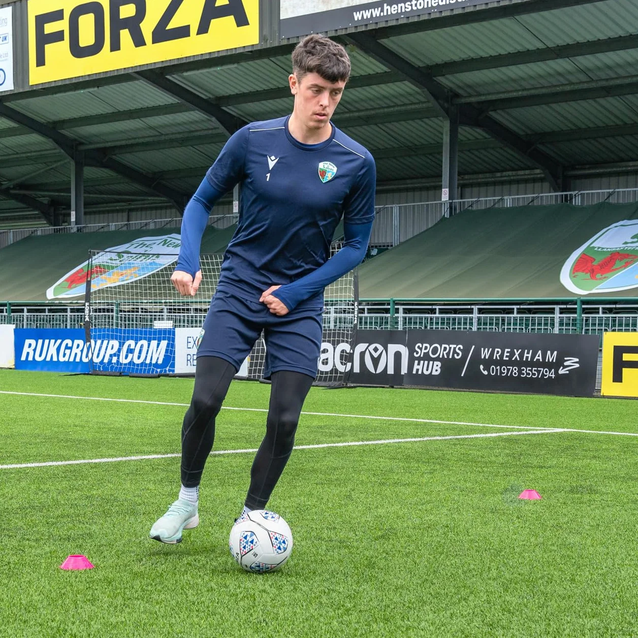 FORZA Cônes d'Entraînement Pack de 50/1000 pour Football Rugby
