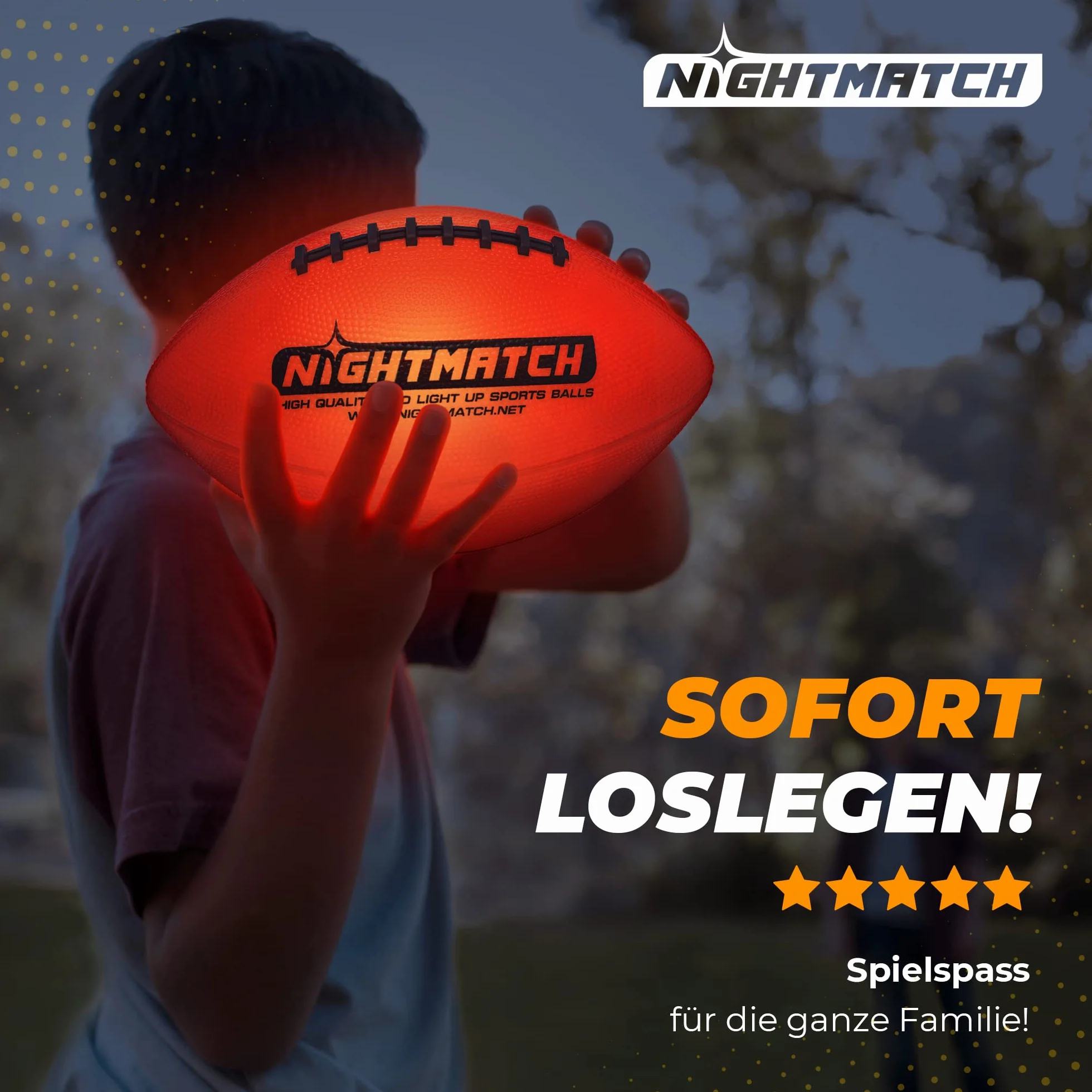 NIGHTMATCH LED Football américain