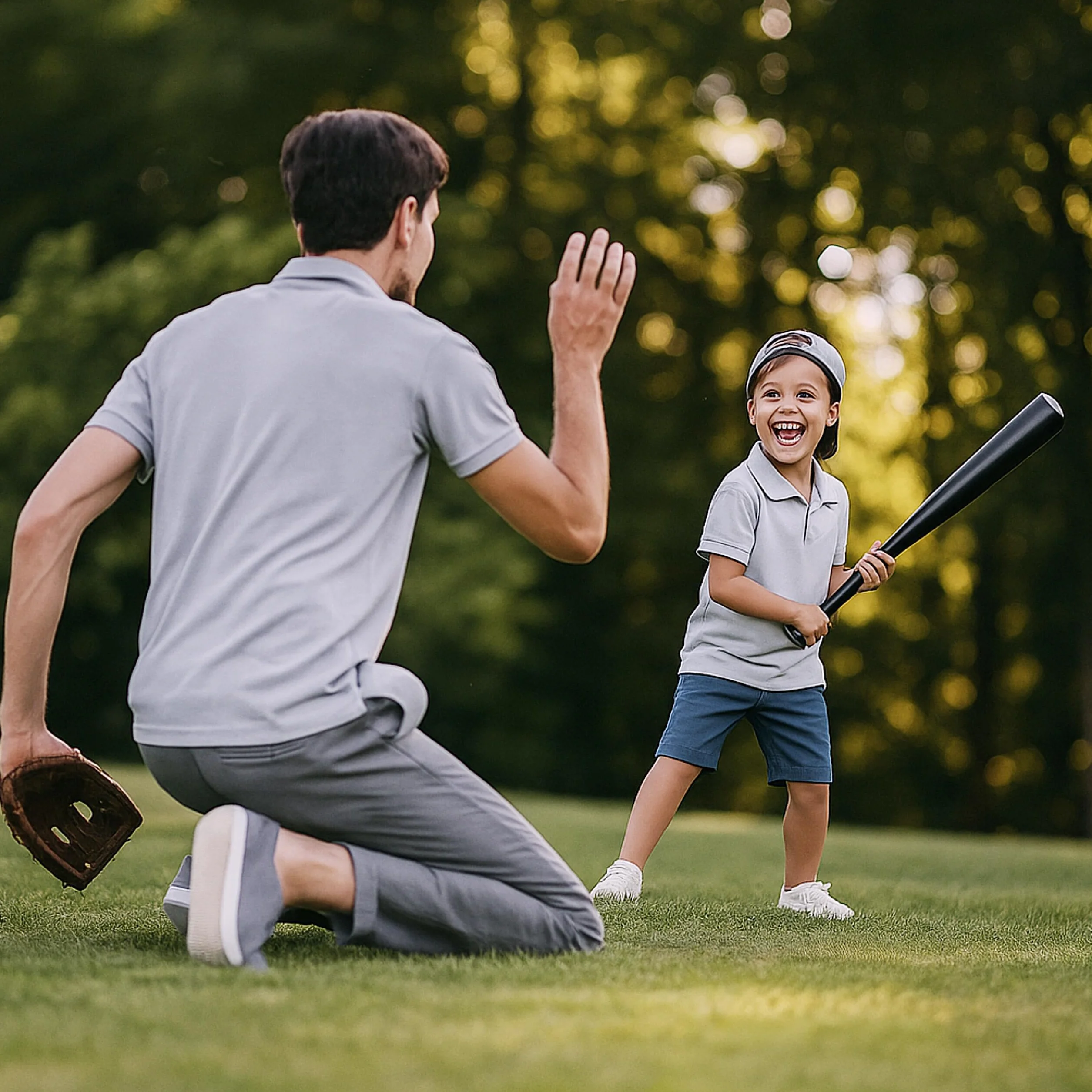 Relaxdays Batte de Baseball Aluminium Plastique 18"
