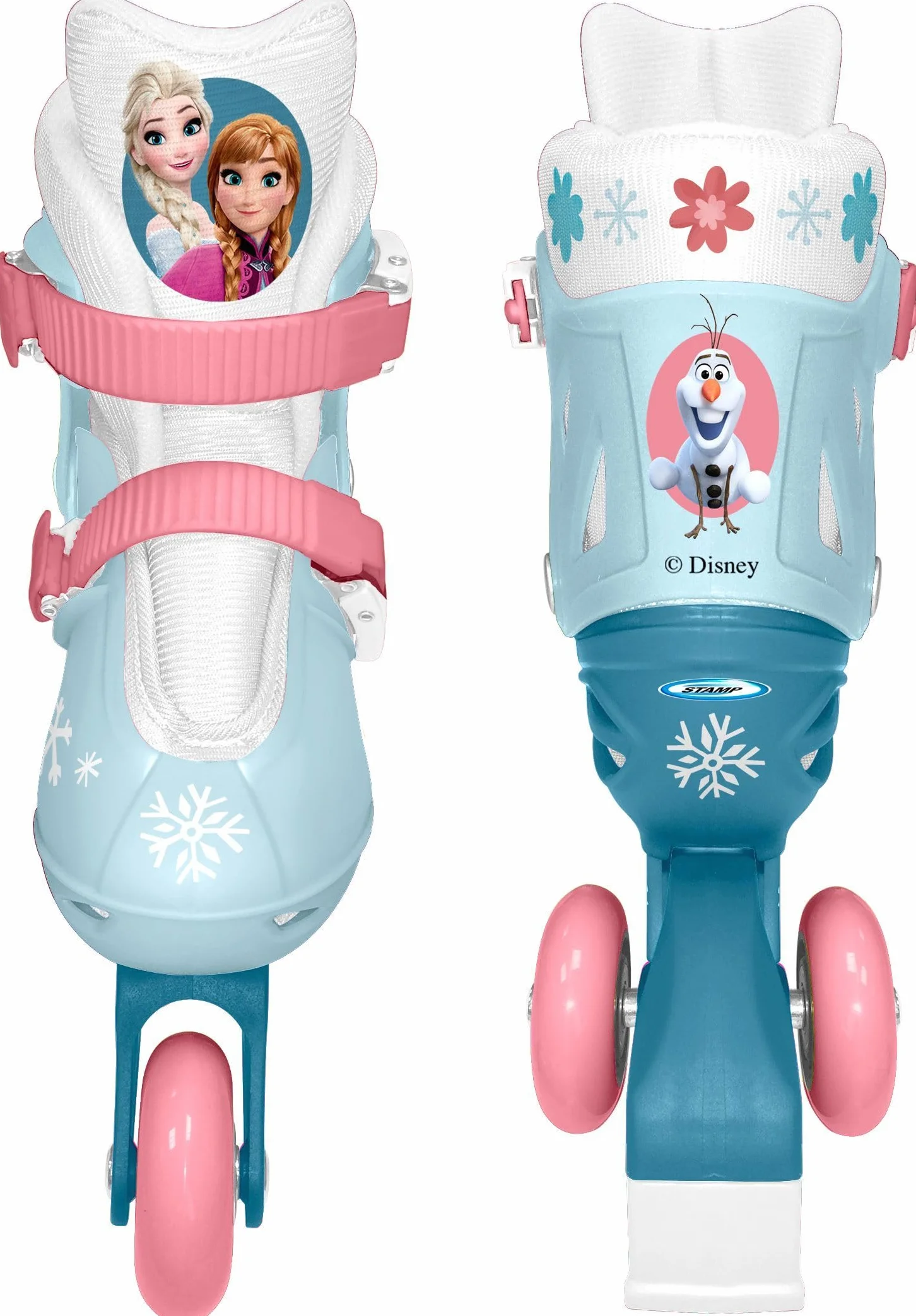 TRISKATES LA Reine des NEIGES 2 Rollers 27-30 Blue White
