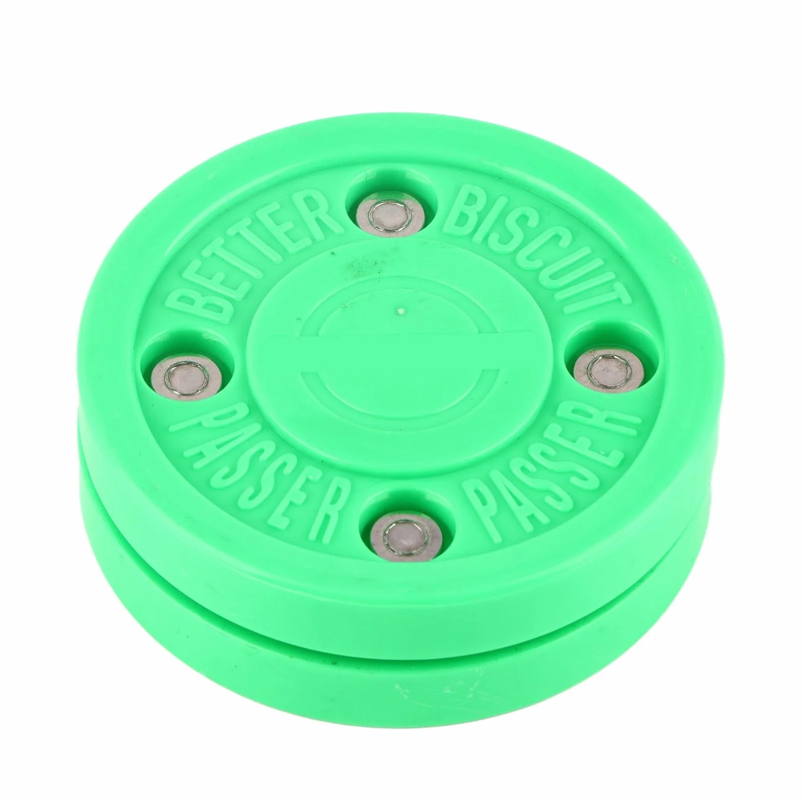 Puck de Hockey Polyoxyméthylène Green pour Entraînement Quotidien Accessoires de Table de Jeu