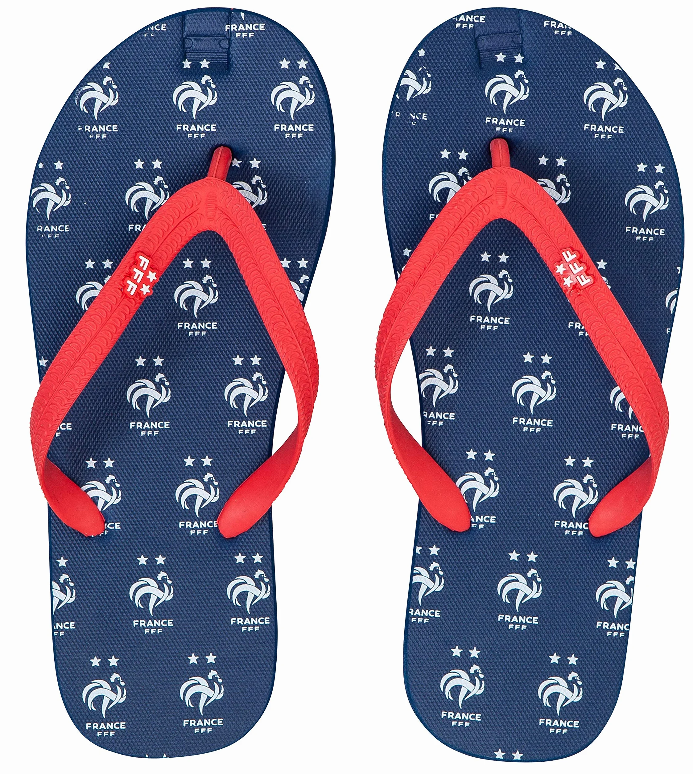 Equipe de France Football Tongs FFF Collection Officielle Taille Homme