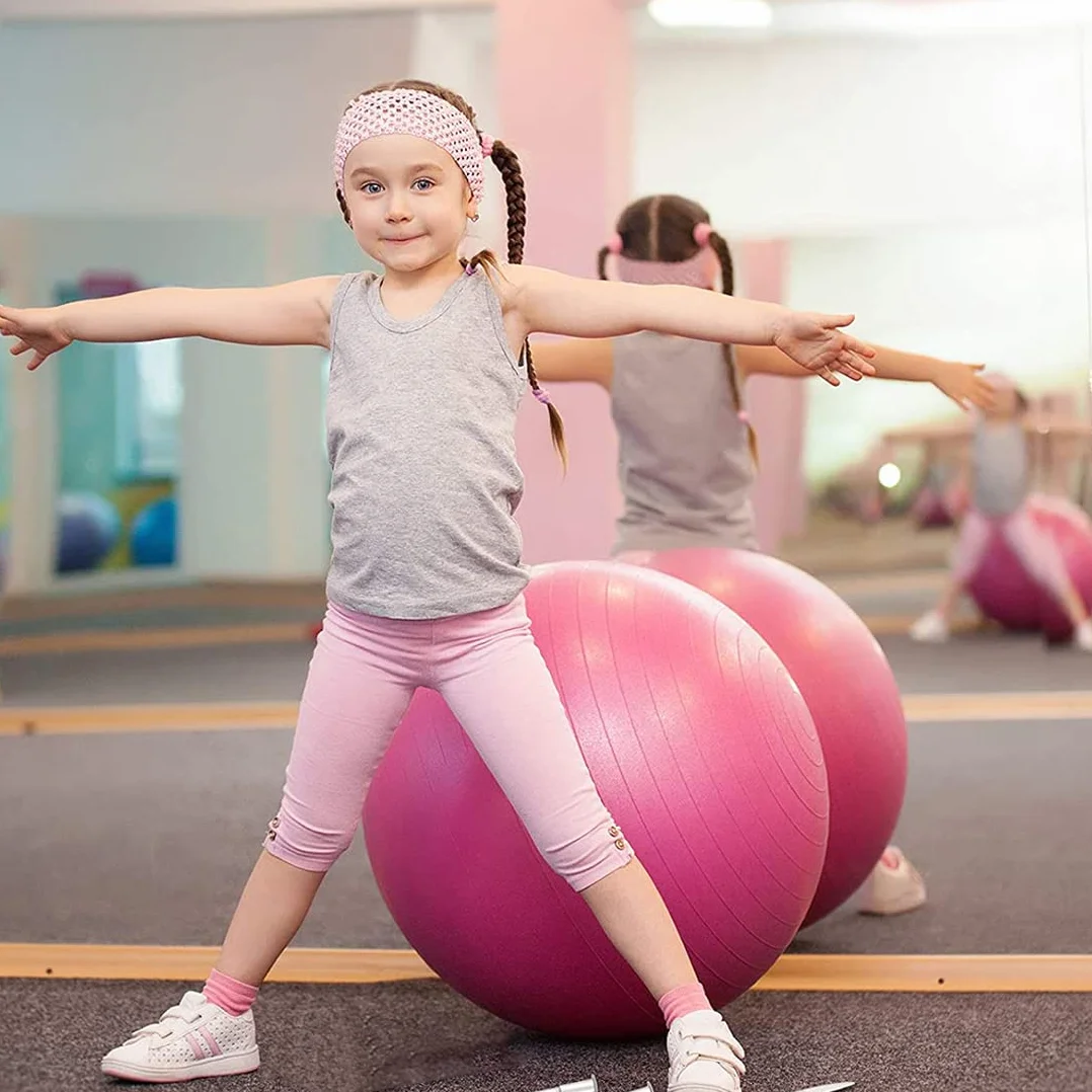 Bouchon de Ballon d'exercice 15 Pièces Kit d'Adaptateur pour Yoga Fitness
