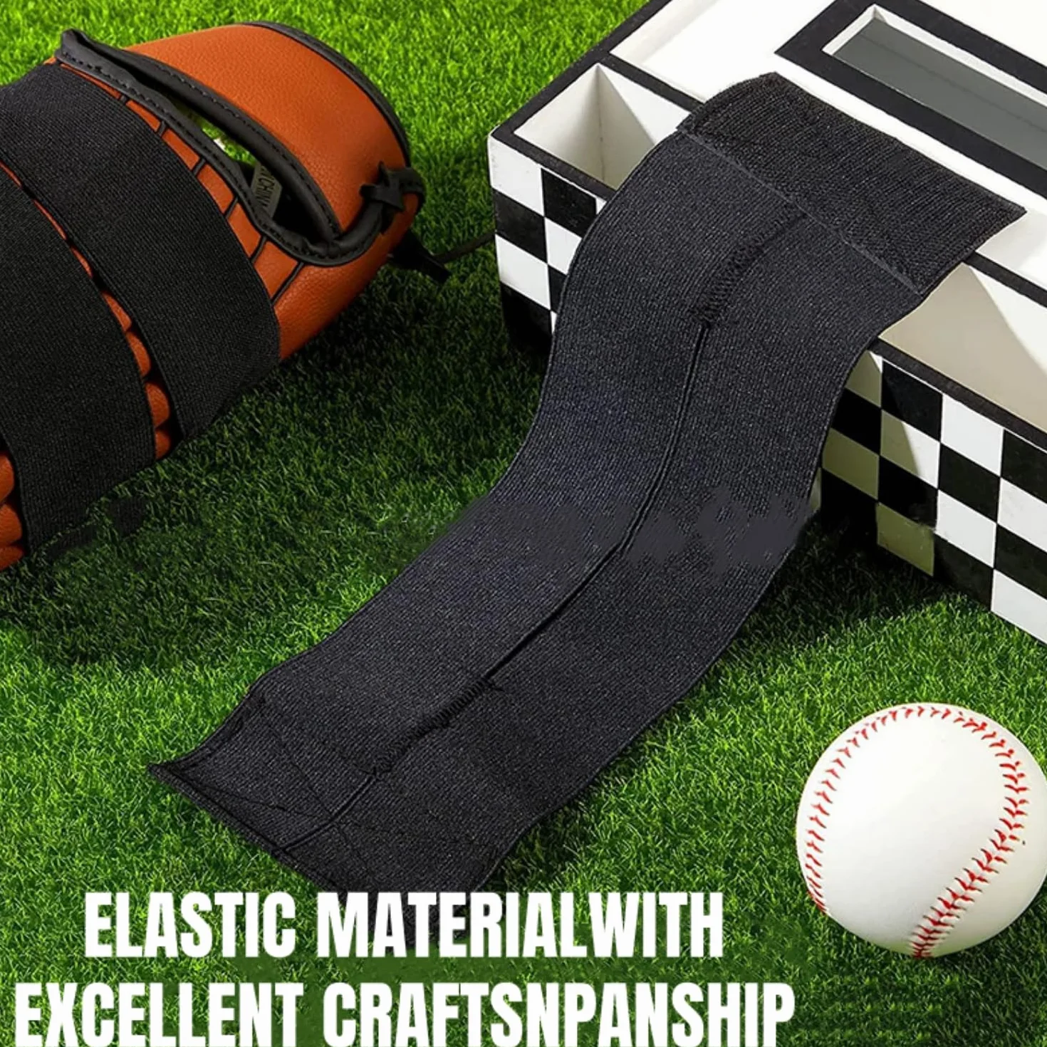Sangles Élastiques pour Gants de Softball et Baseball Maintient la Poche Formée