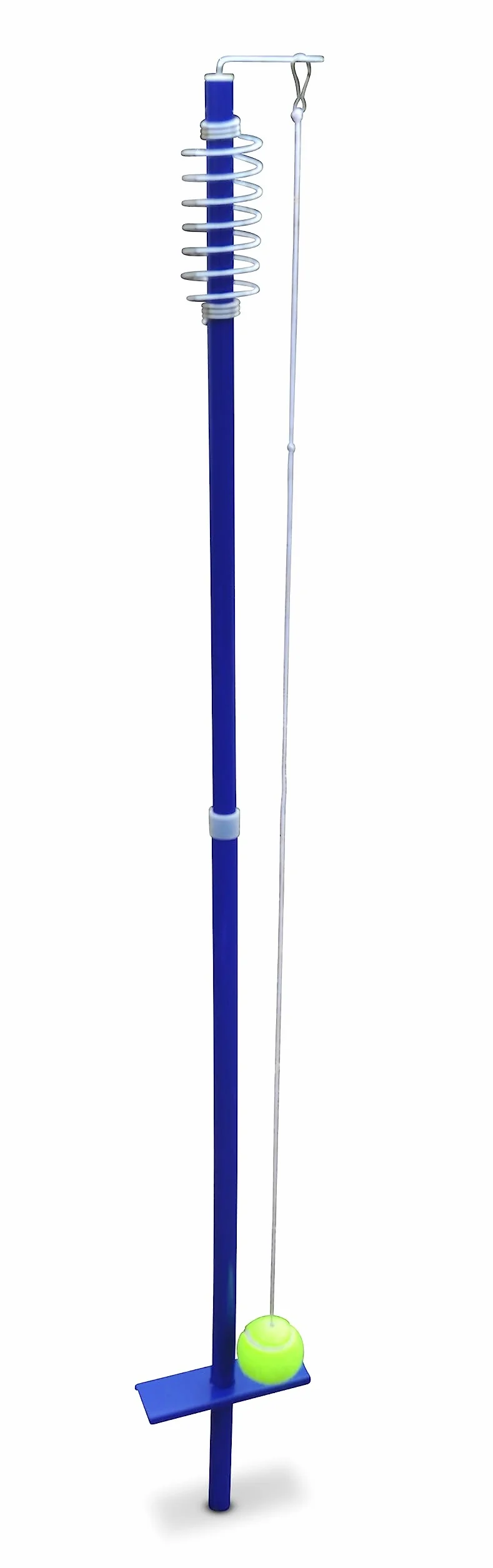 Sunsport Tetherball Bleu - Balle de Tennis Classique avec Sangle pour Jeu d'Extérieur
