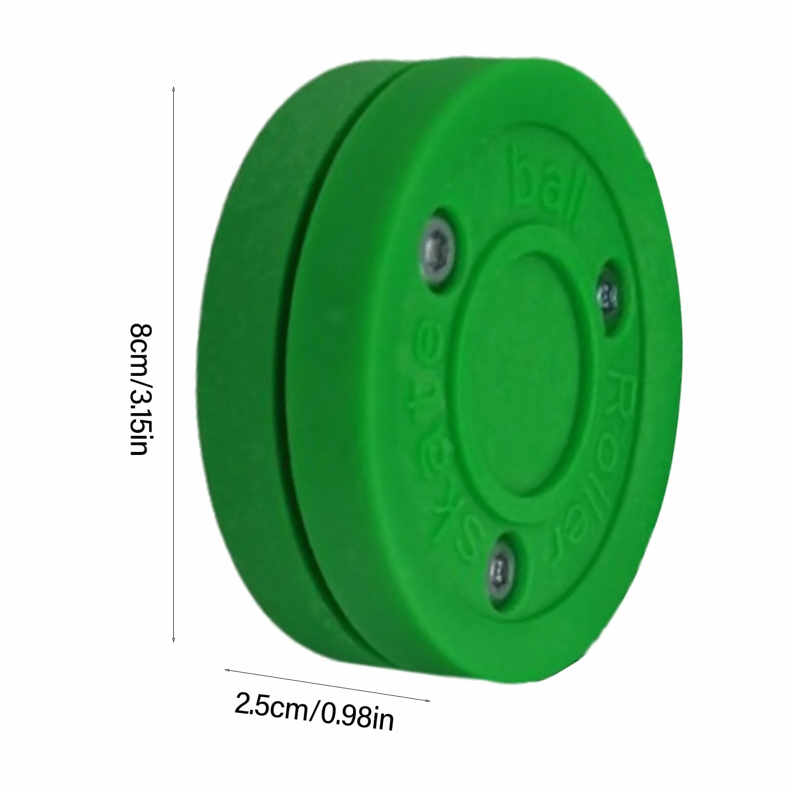 Green Biscuit Entraînement Hockey Puck Réutilisable Hockey sur Glace