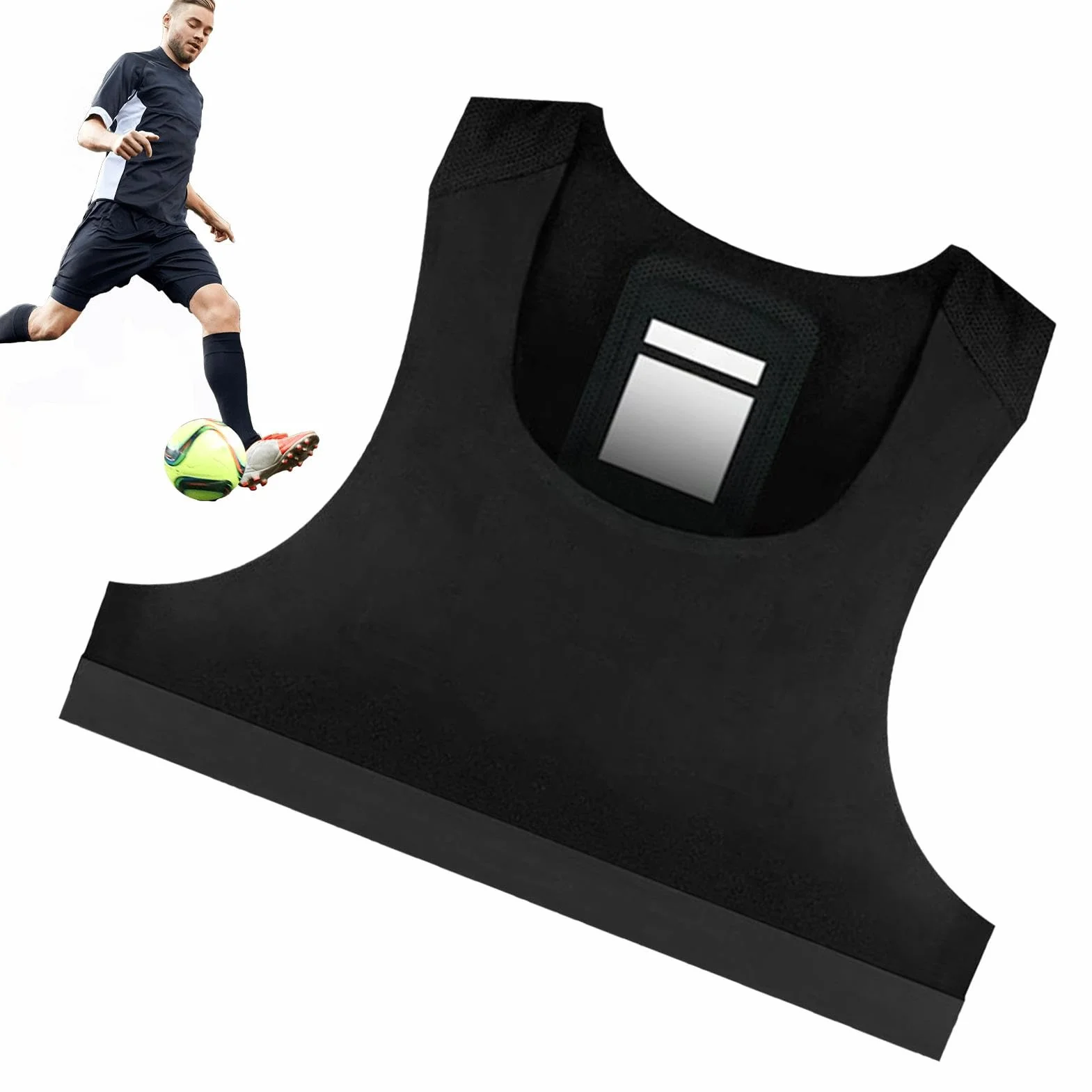 Gilet de football respirant pour homme et femme