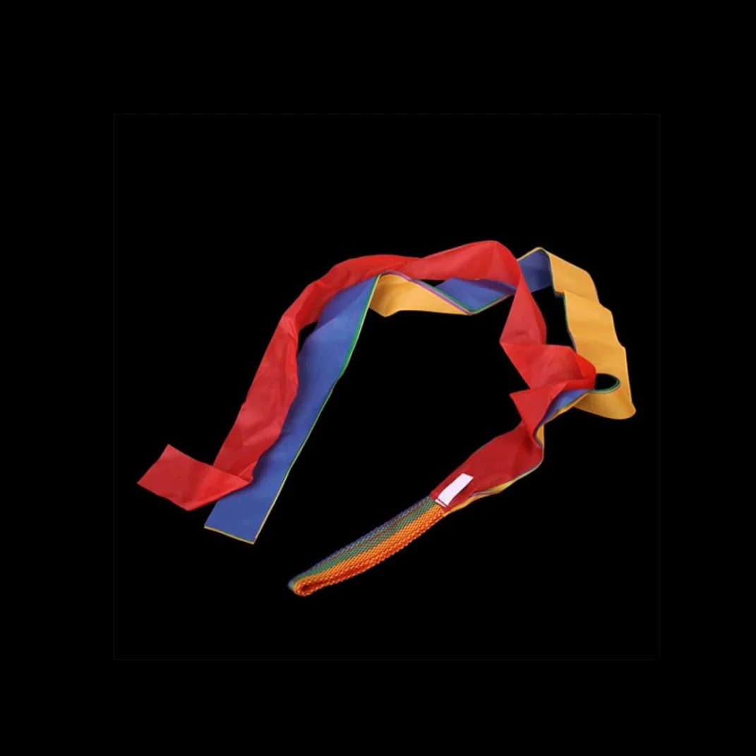 Children Hand Dance Ribbon Rainbow Twirling Gym Tools